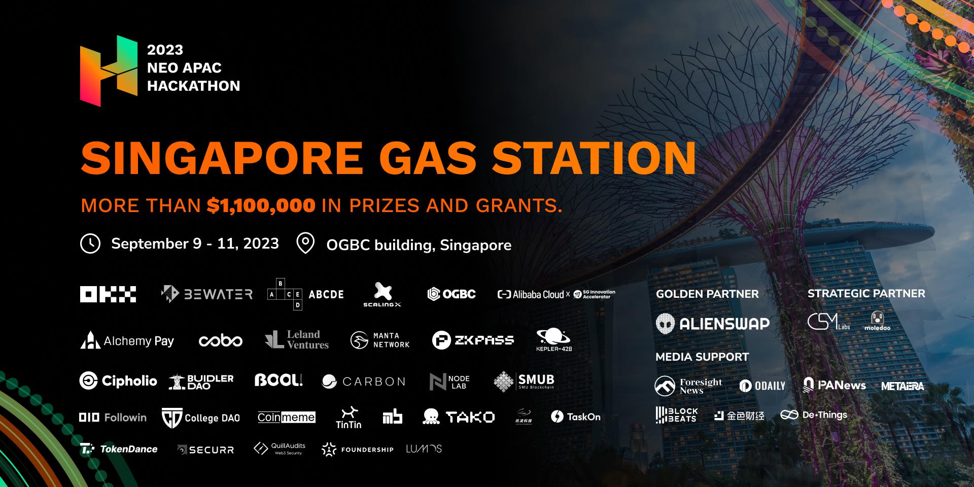 Cover Image for Neo APAC Hackathon Singapore GAS Station, Panel Discussion & Demo Day