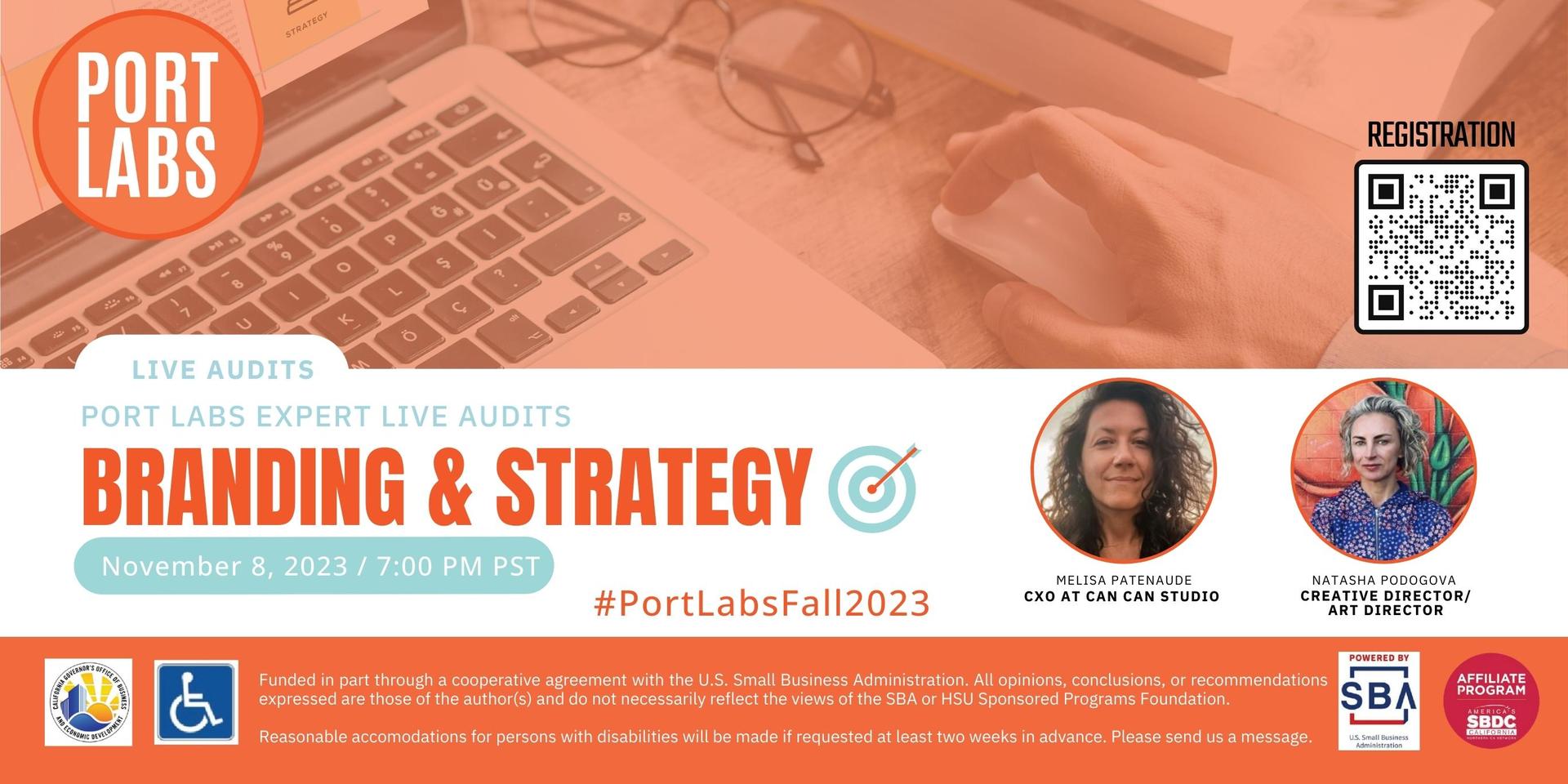 Cover Image for Port Labs Live Branding/Strategy Audit with CAN CAN Studio