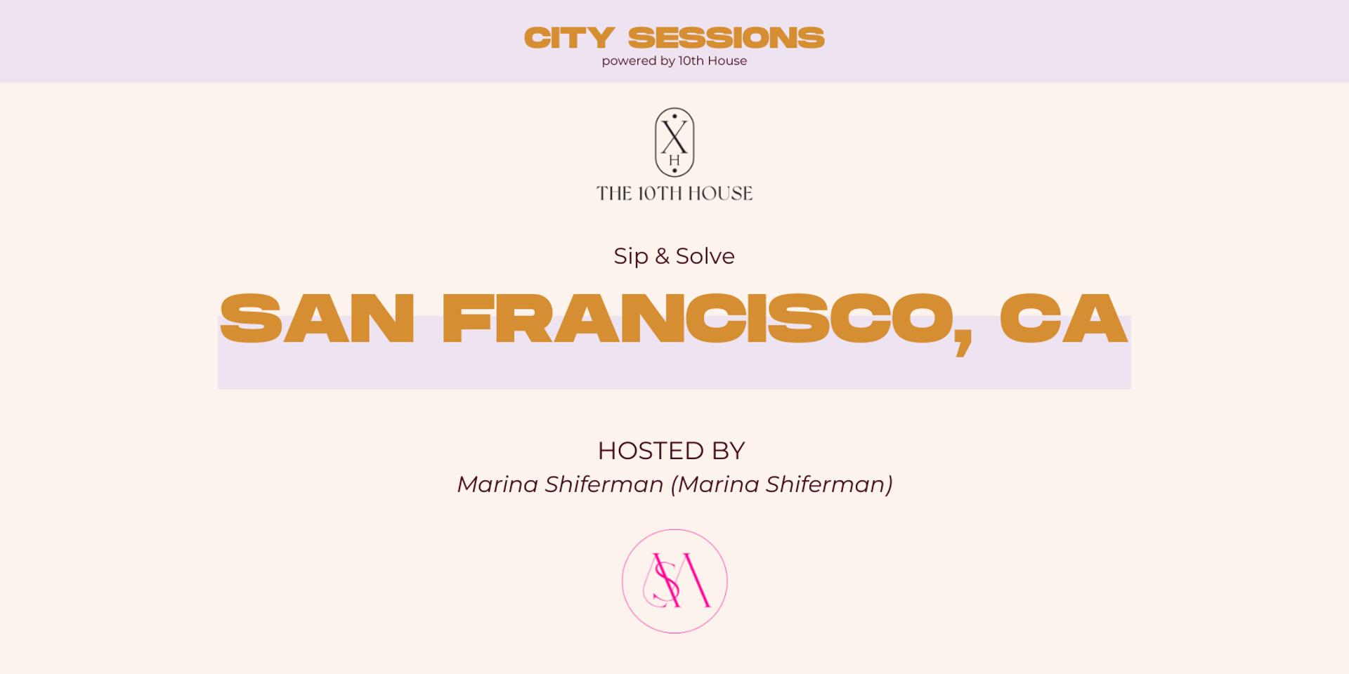 Cover Image for {SAN FRANCISCO} Sip & Solve