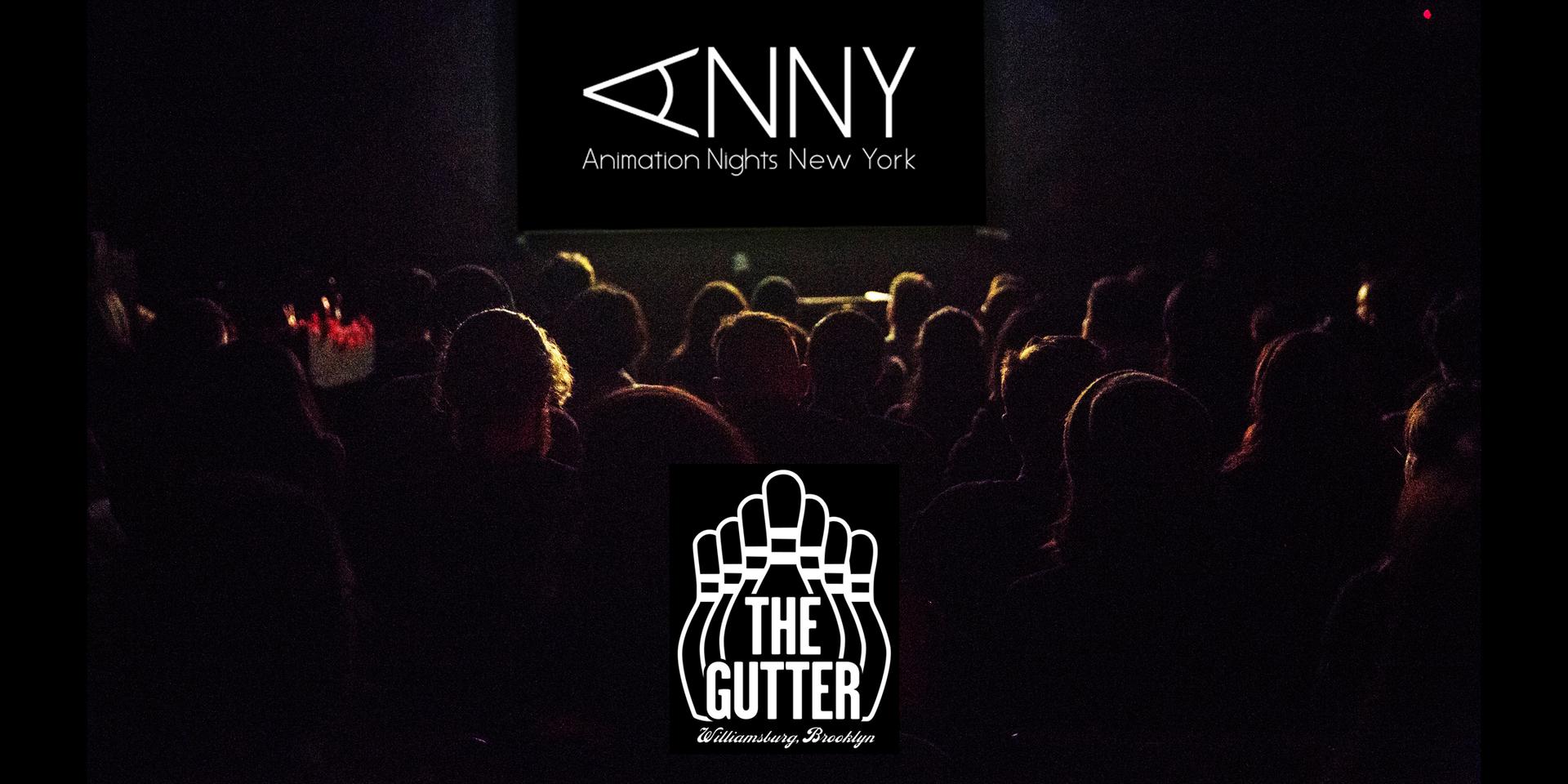 Cover Image for Animation Nights New York (ANNY) at The Gutter Spare Room!