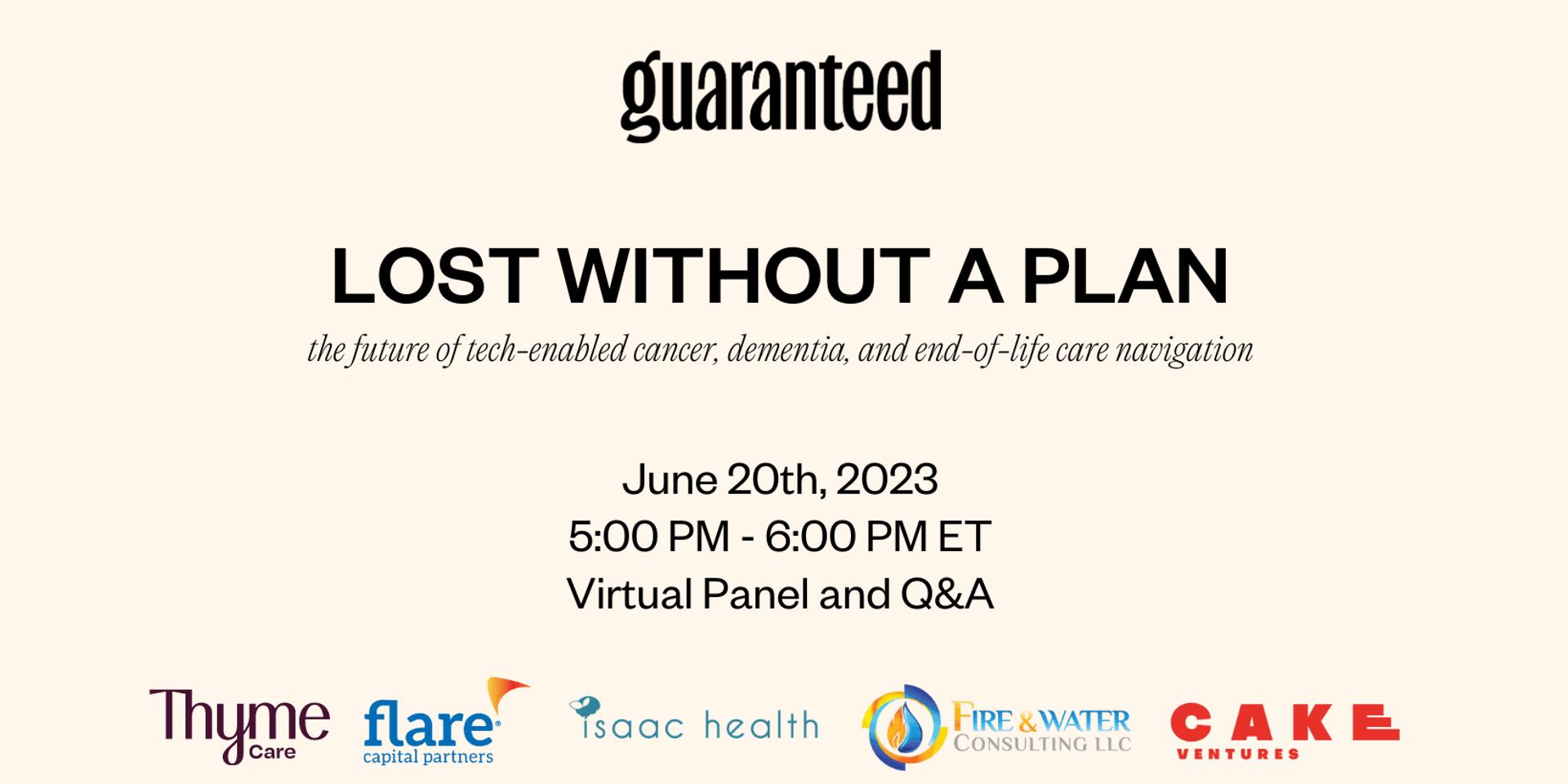Cover Image for Lost Without A Plan: A Virtual Panel
