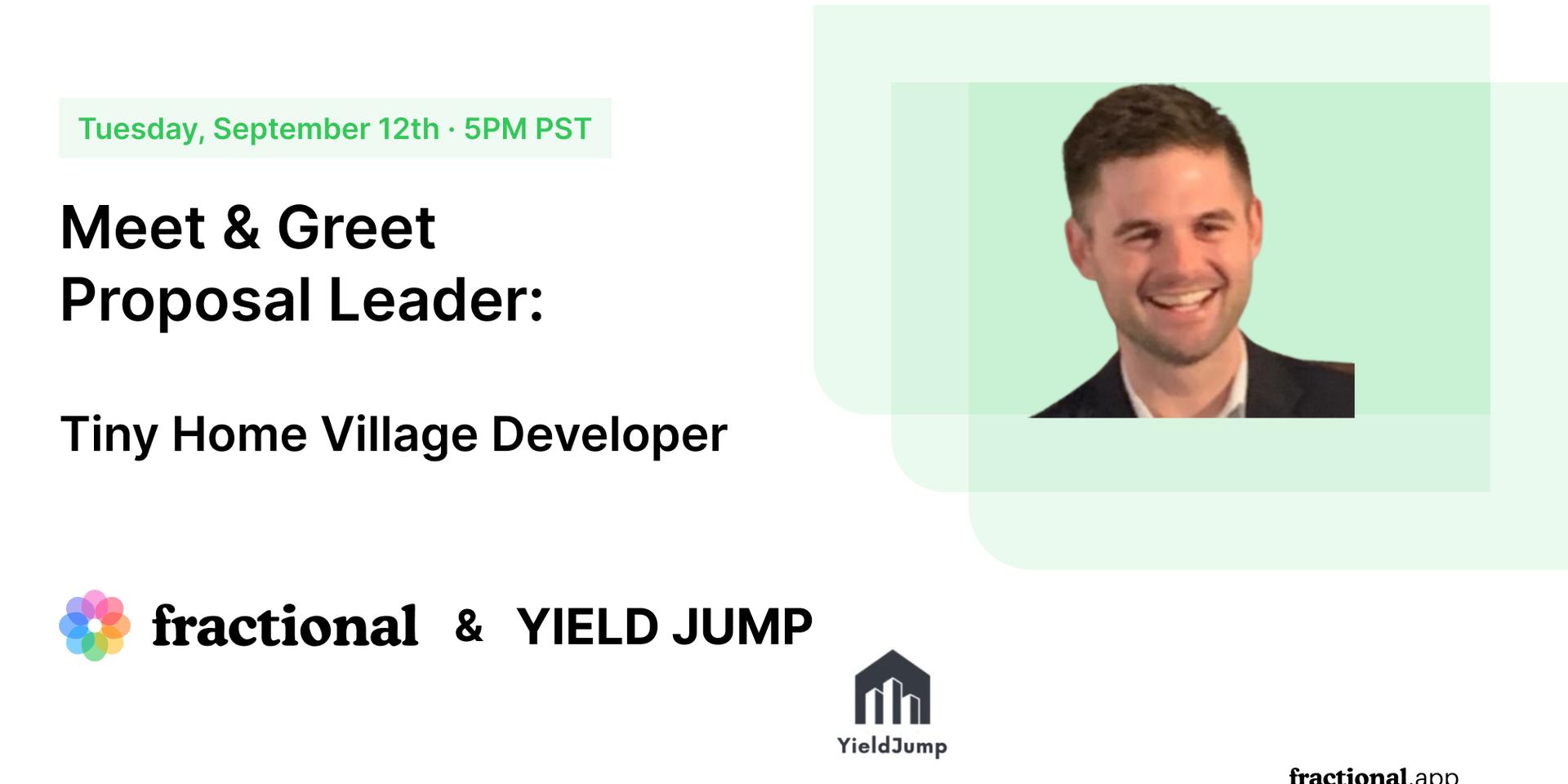 Cover Image for Meet & Greet: Proposal Leader 🏗️