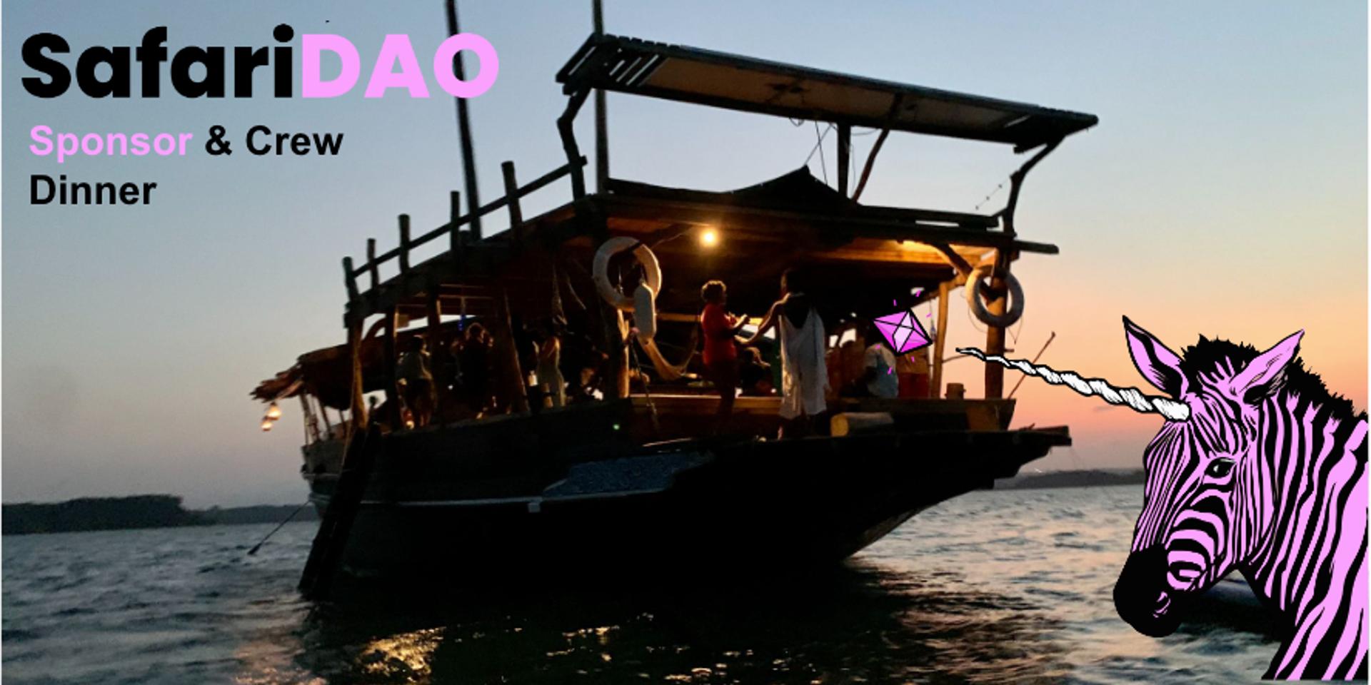 Cover Image for ETH Safari Sponsor and Crew Dinner