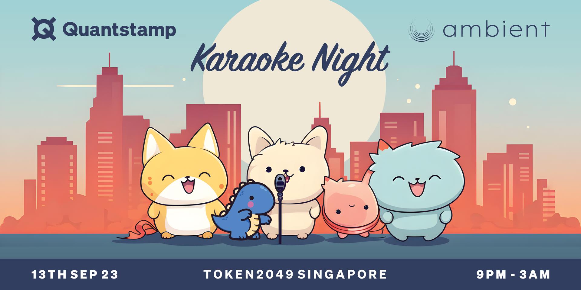 Cover Image for Quantstamp x Ambient Karaoke Night - TOKEN2049