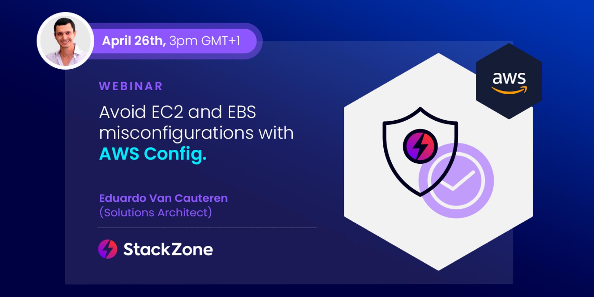 Cover Image for Avoid EC2 and EBS misconfigurations with AWS Config