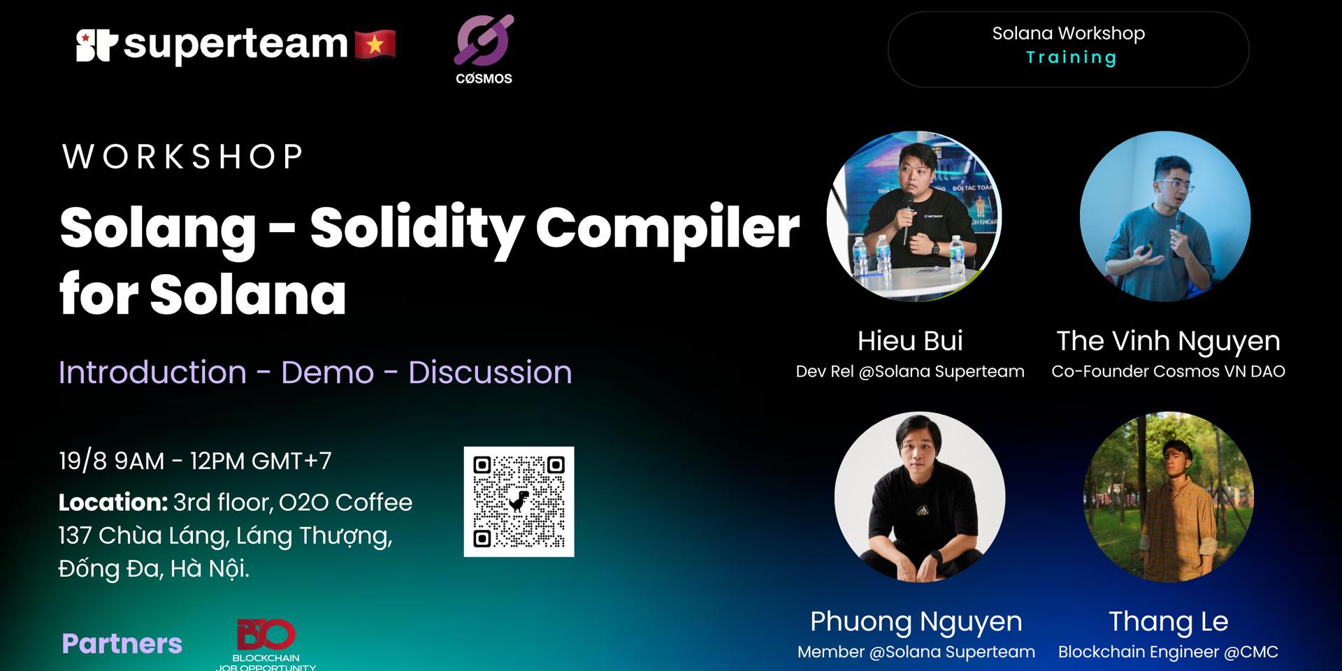 Cover Image for Solang 101 Workshop