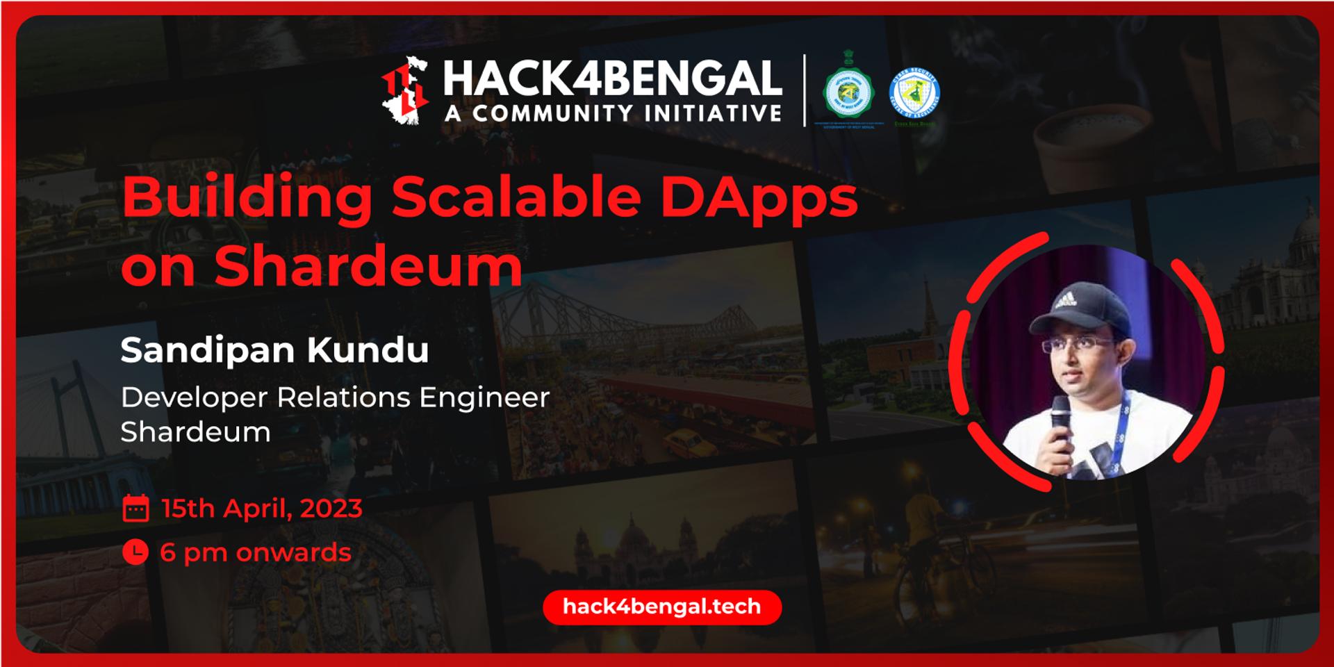 Cover Image for Building Scalable DApps on Shardeum | Hack4Bengal 2.0