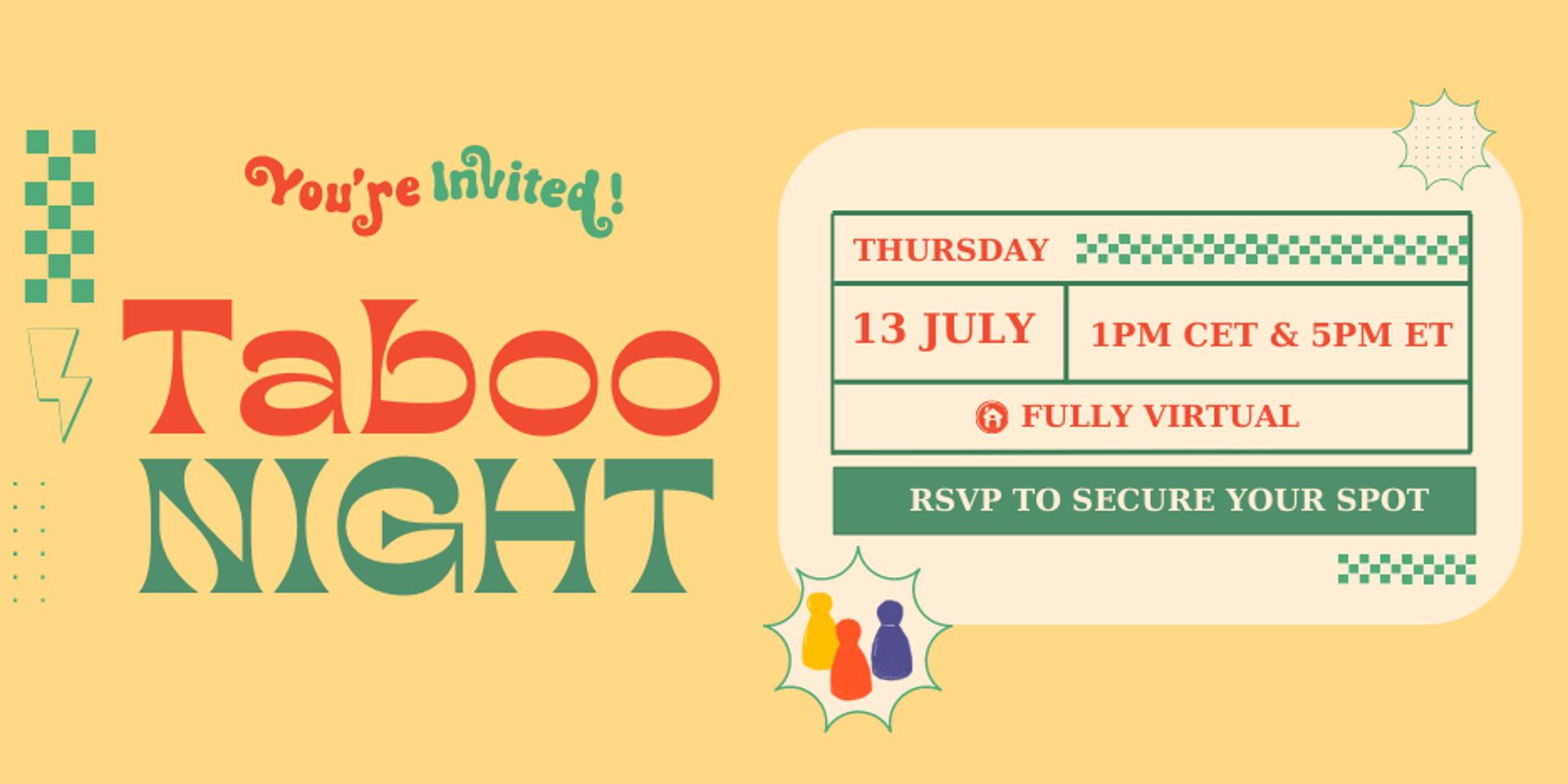 Cover Image for Axelar Social Game Night: Taboo!