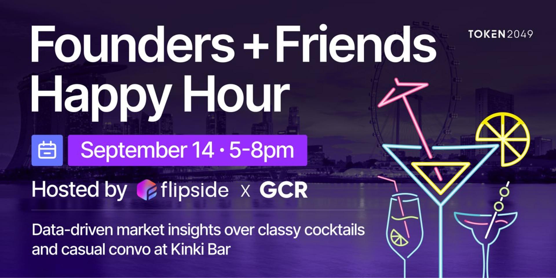 Cover Image for Flipside x GCR Founders and Friends Rooftop Party
