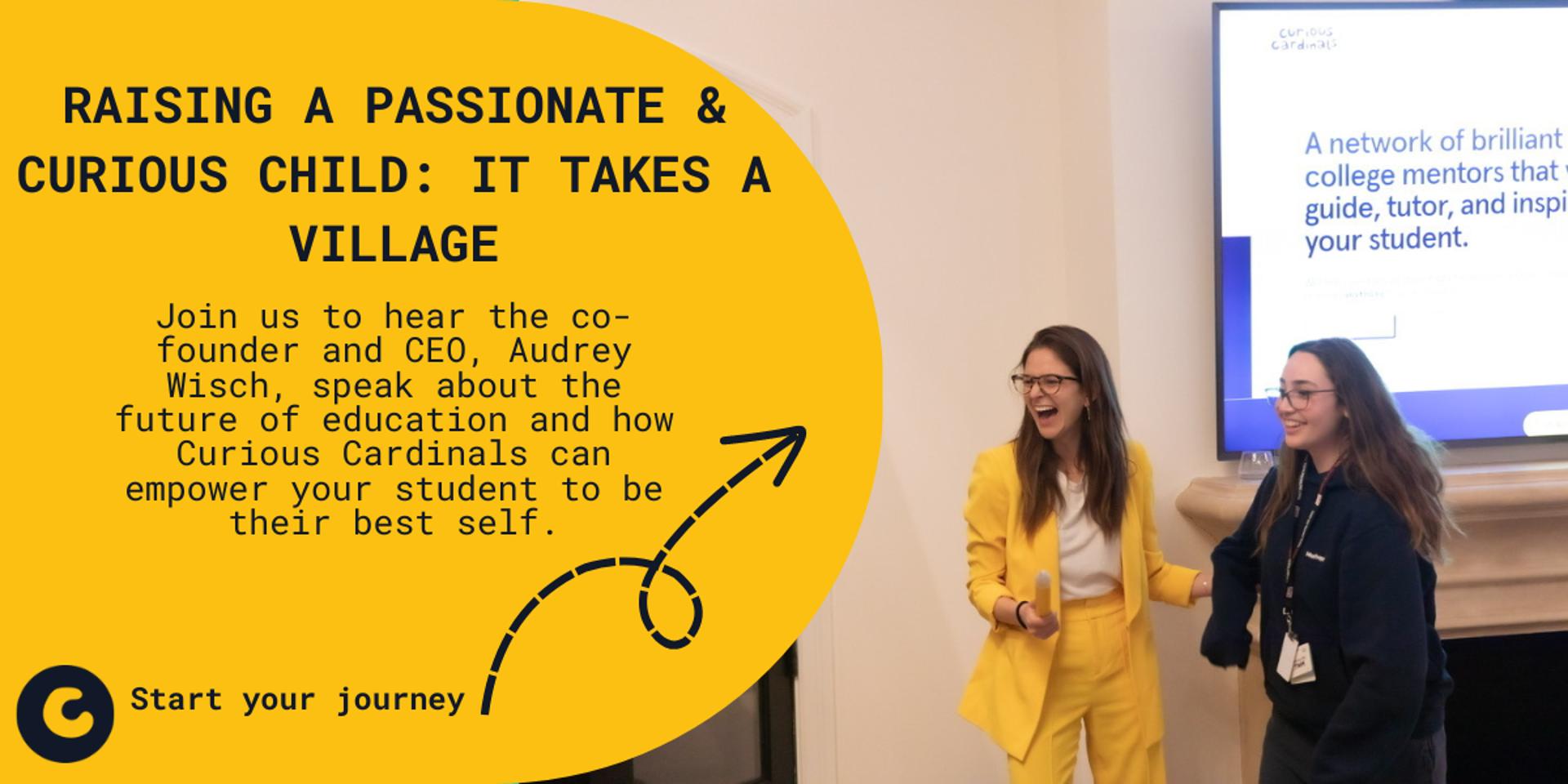 Cover Image for Raising a Passionate & Curious Child: It Takes A Village - hosted by the Ali & Jeff Morgan