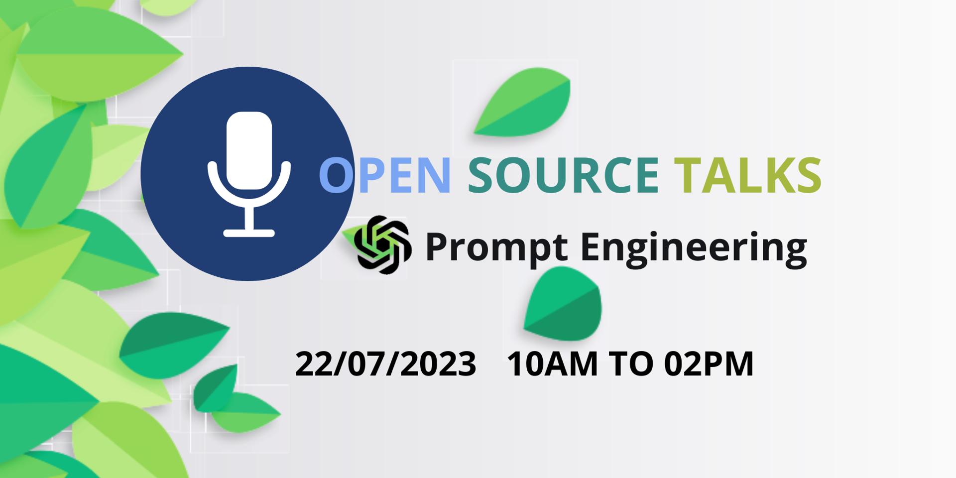 Cover Image for Open Source Weekend X Prompt Engineering