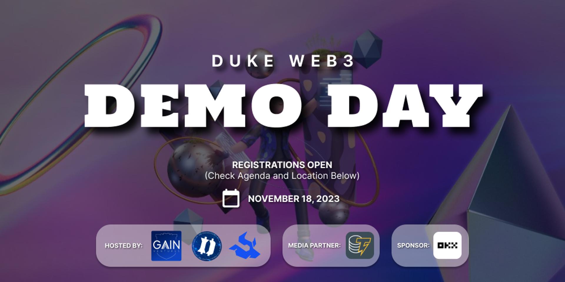 Cover Image for Duke Web3 Demo Day