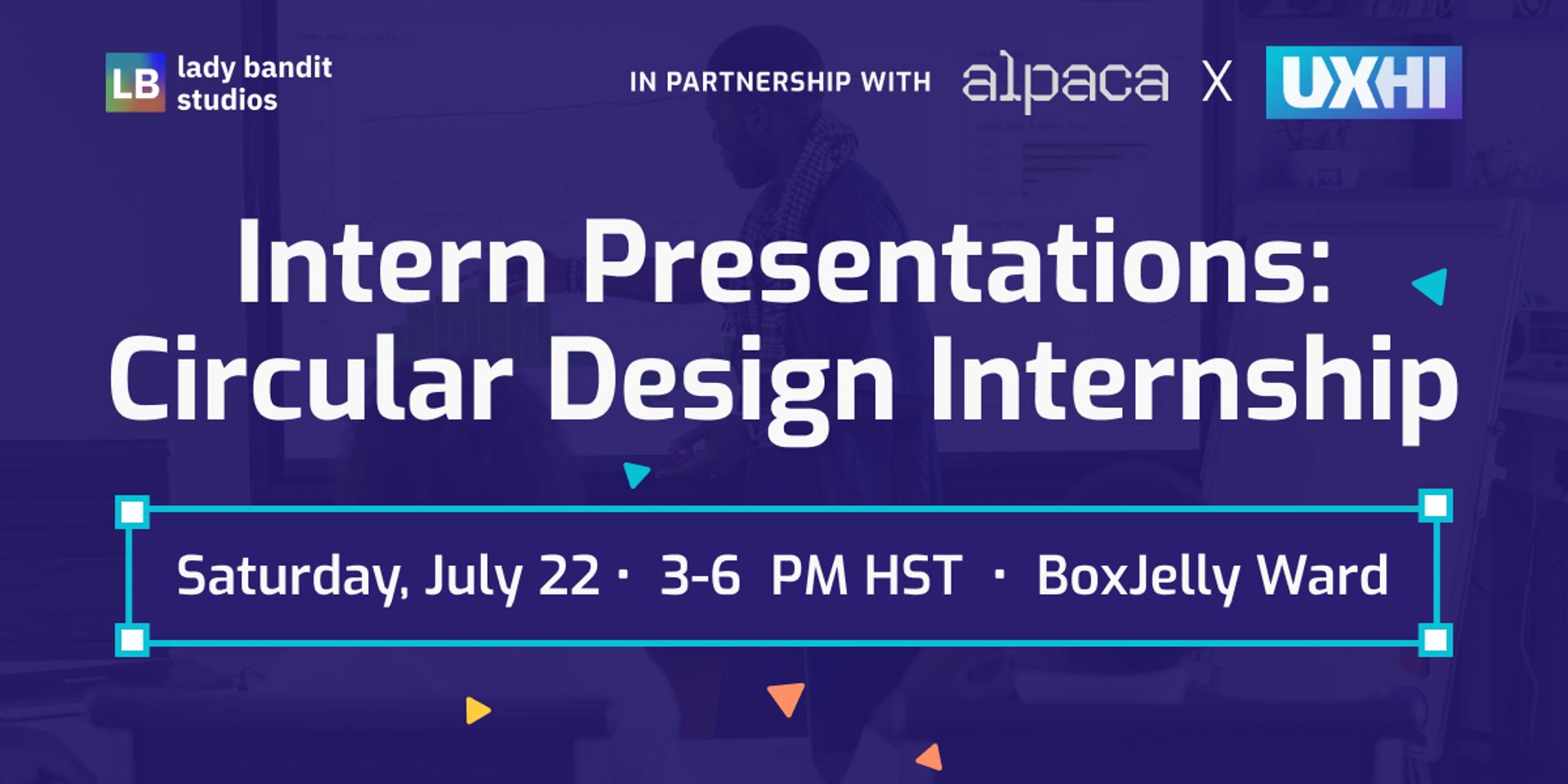 Cover Image for Circular Design Internship - Cohort 01 Presentations