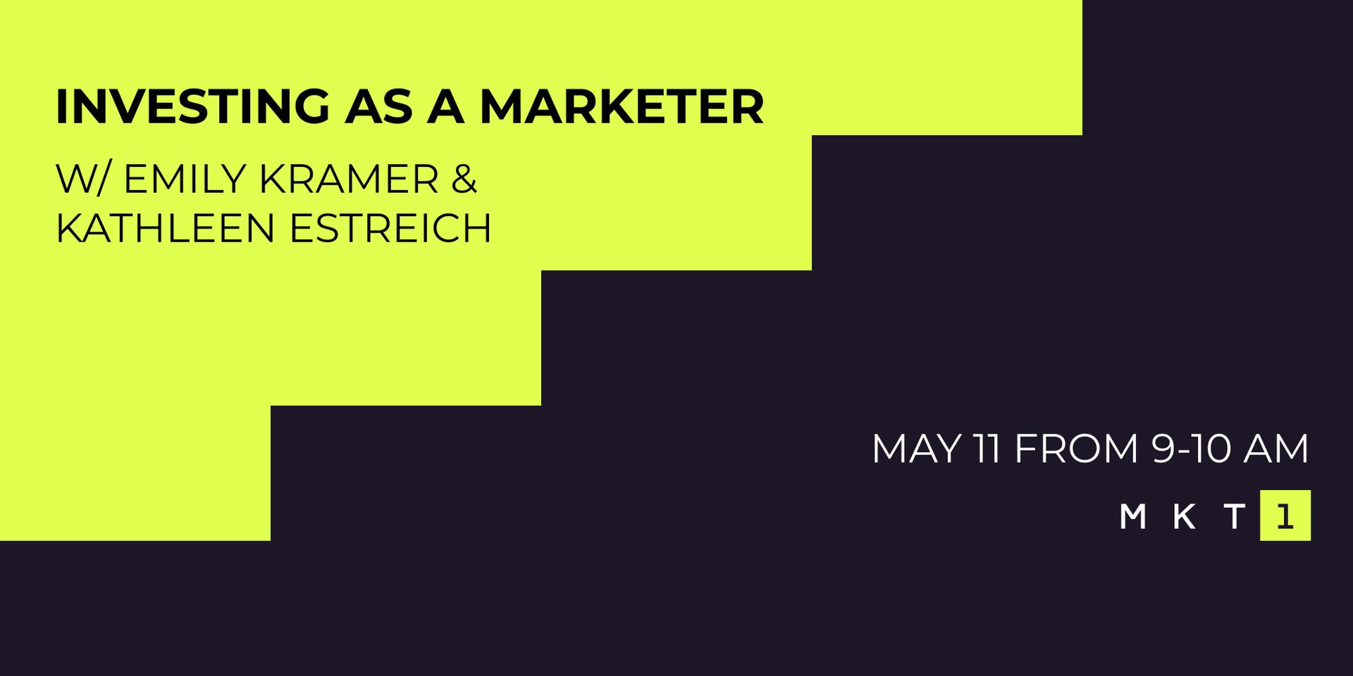 Cover Image for ⚡ Investing as a Marketer: For Aspiring & Active Angels & LPs