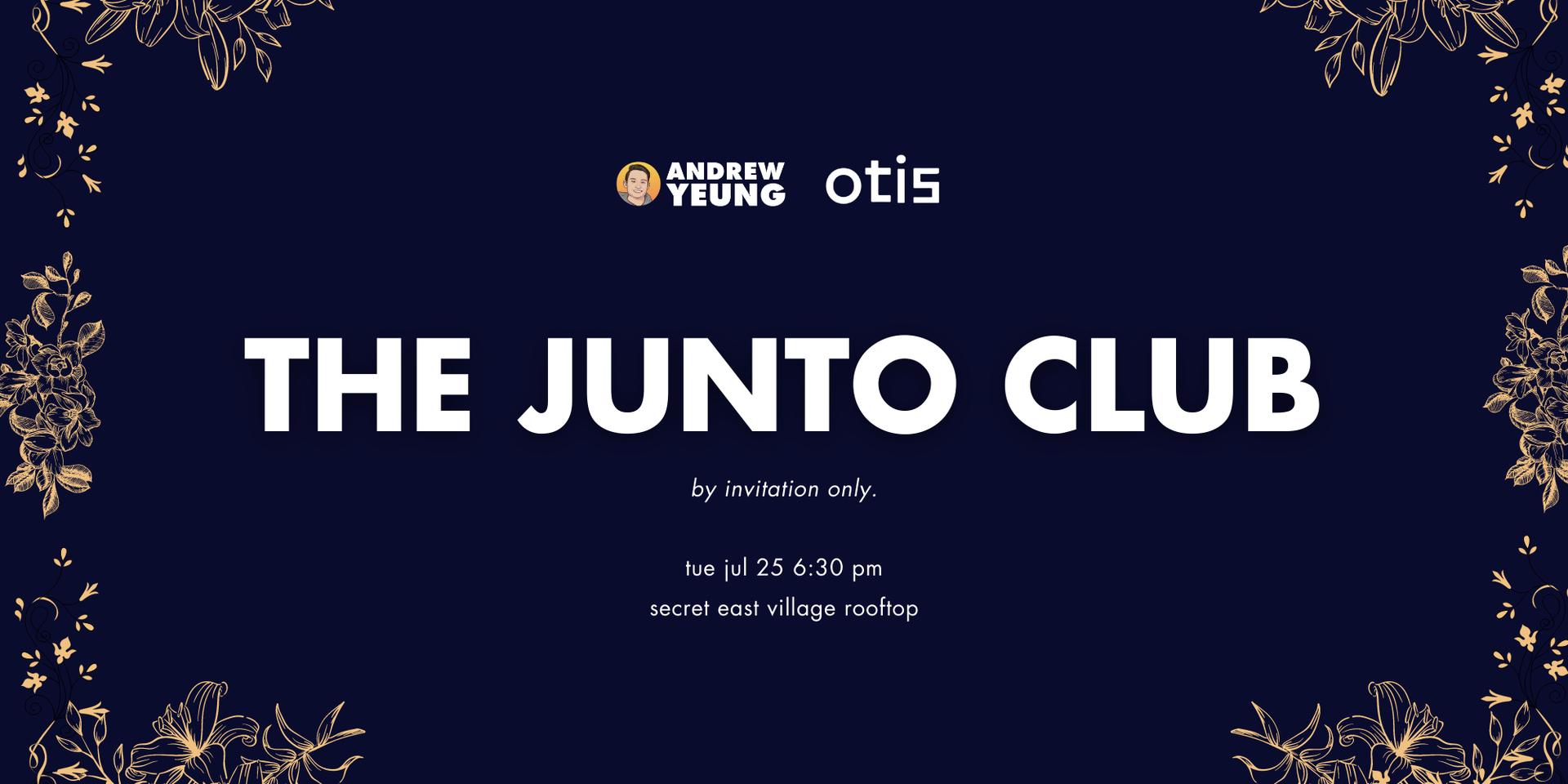 Cover Image for [July 25] The Junto Club