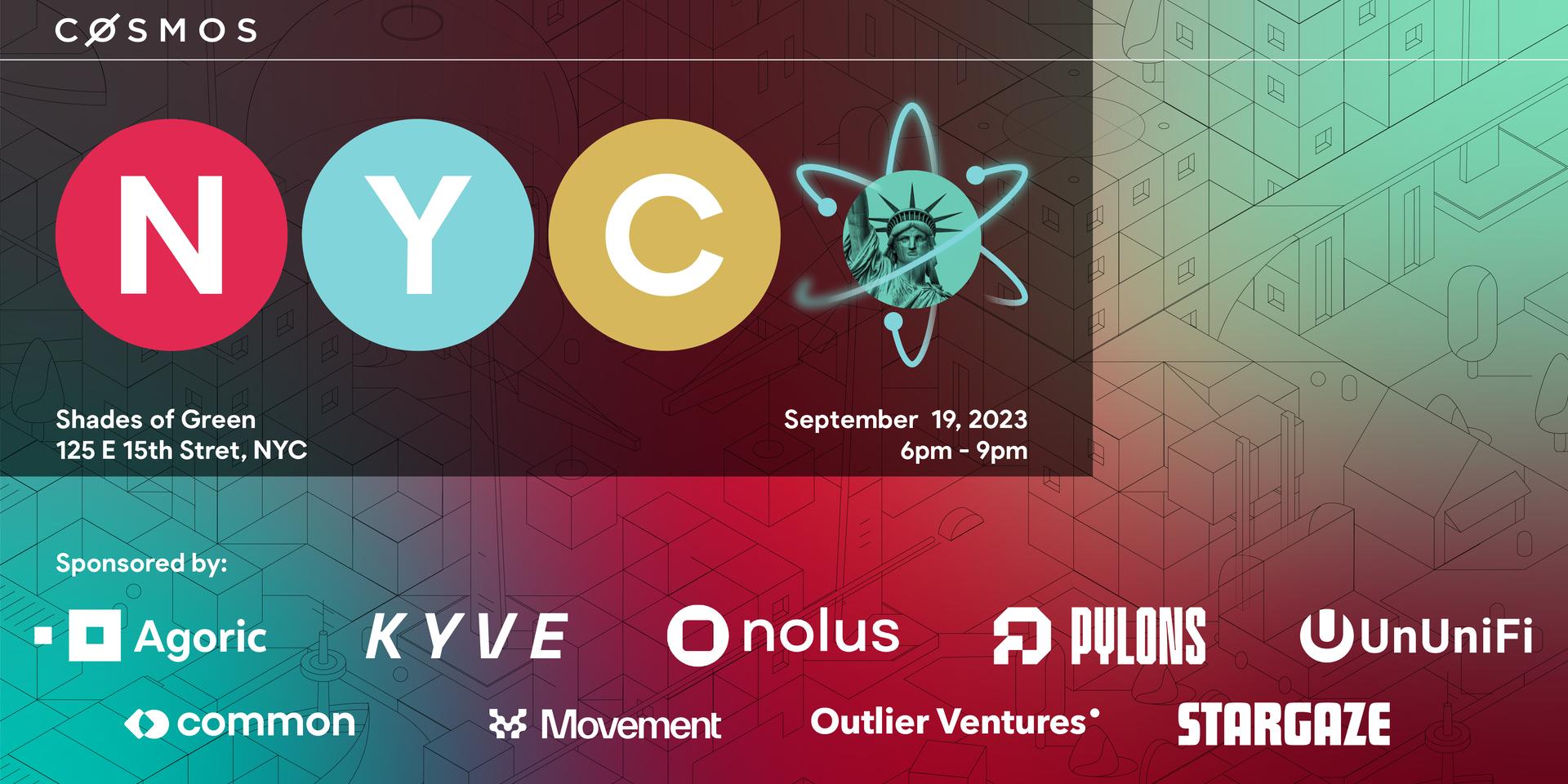 Cover Image for Cosmos NYC Mainnet Meetup