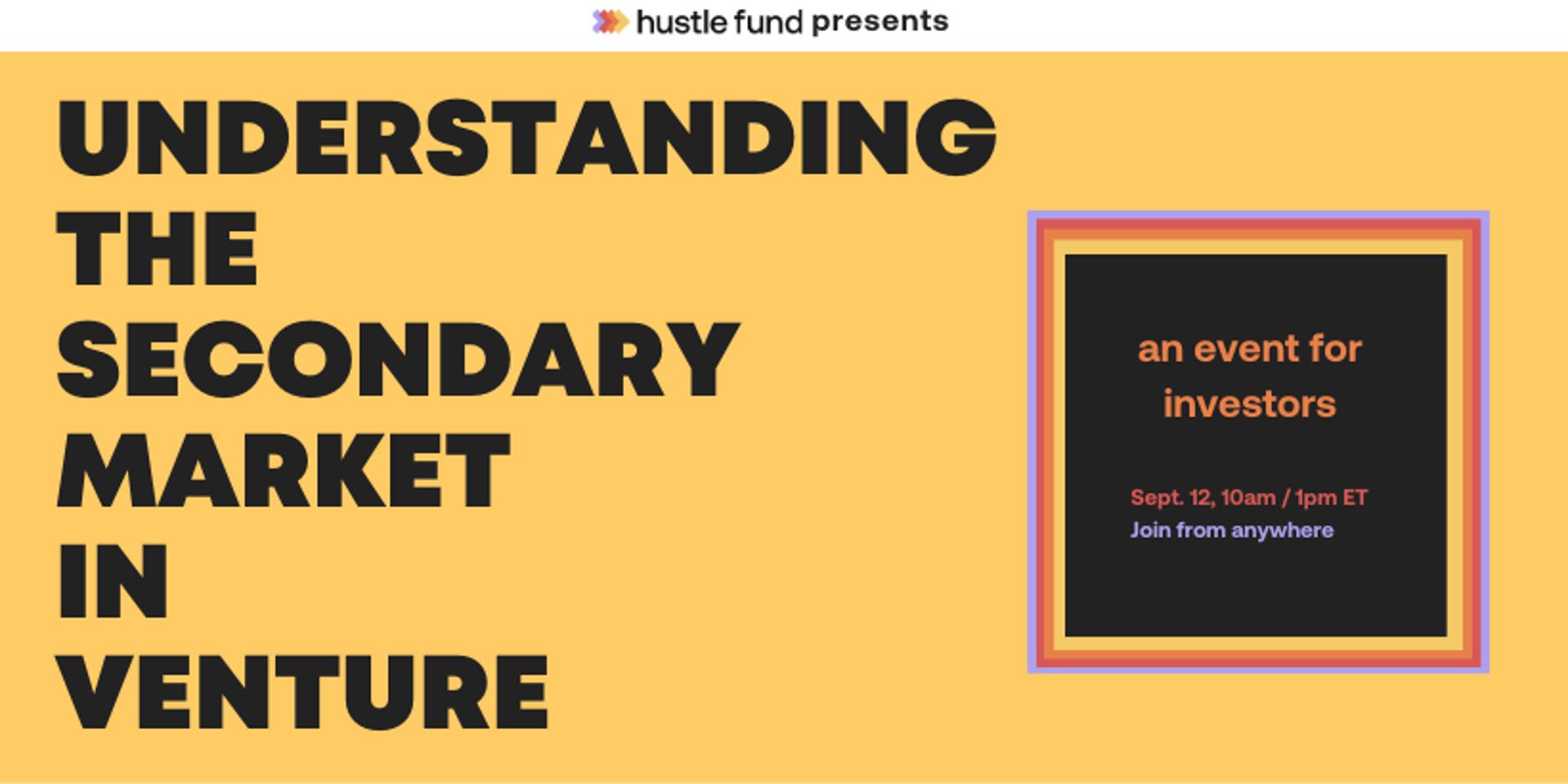 Cover Image for Understanding the Secondary Market in Venture