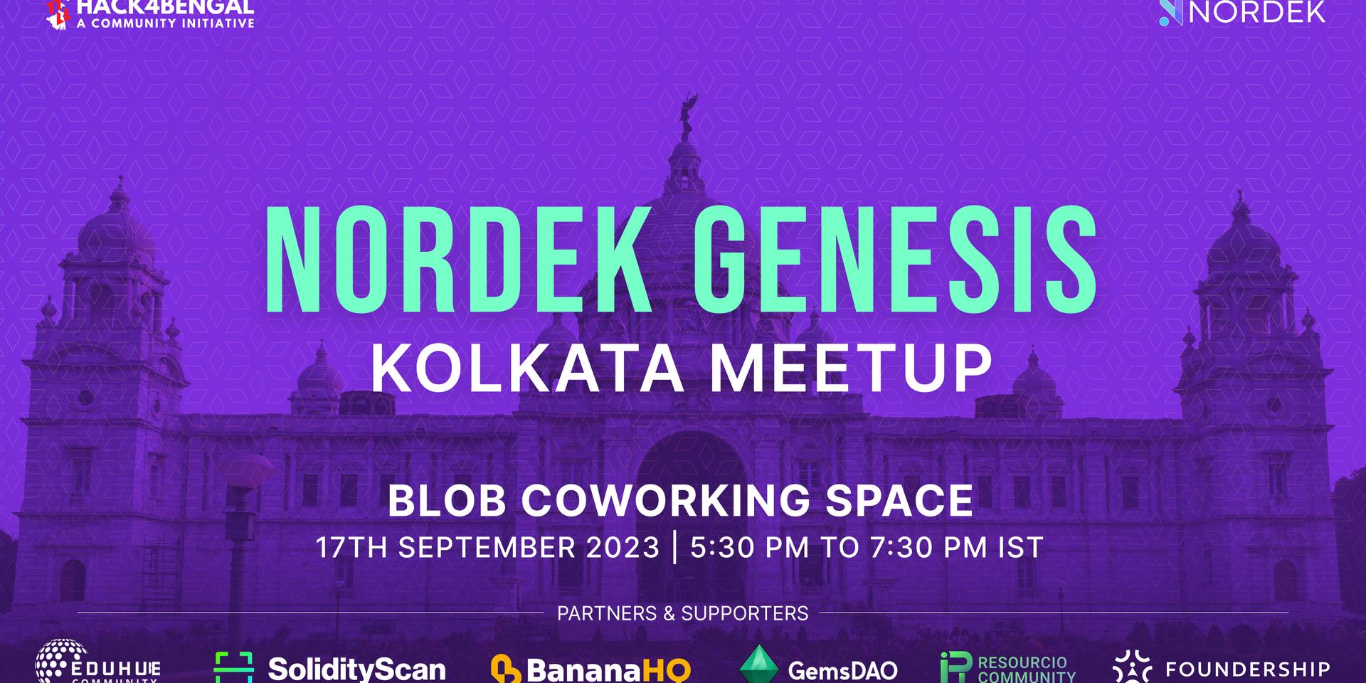 Cover Image for NORDEK Genesis Kolkata Meetup