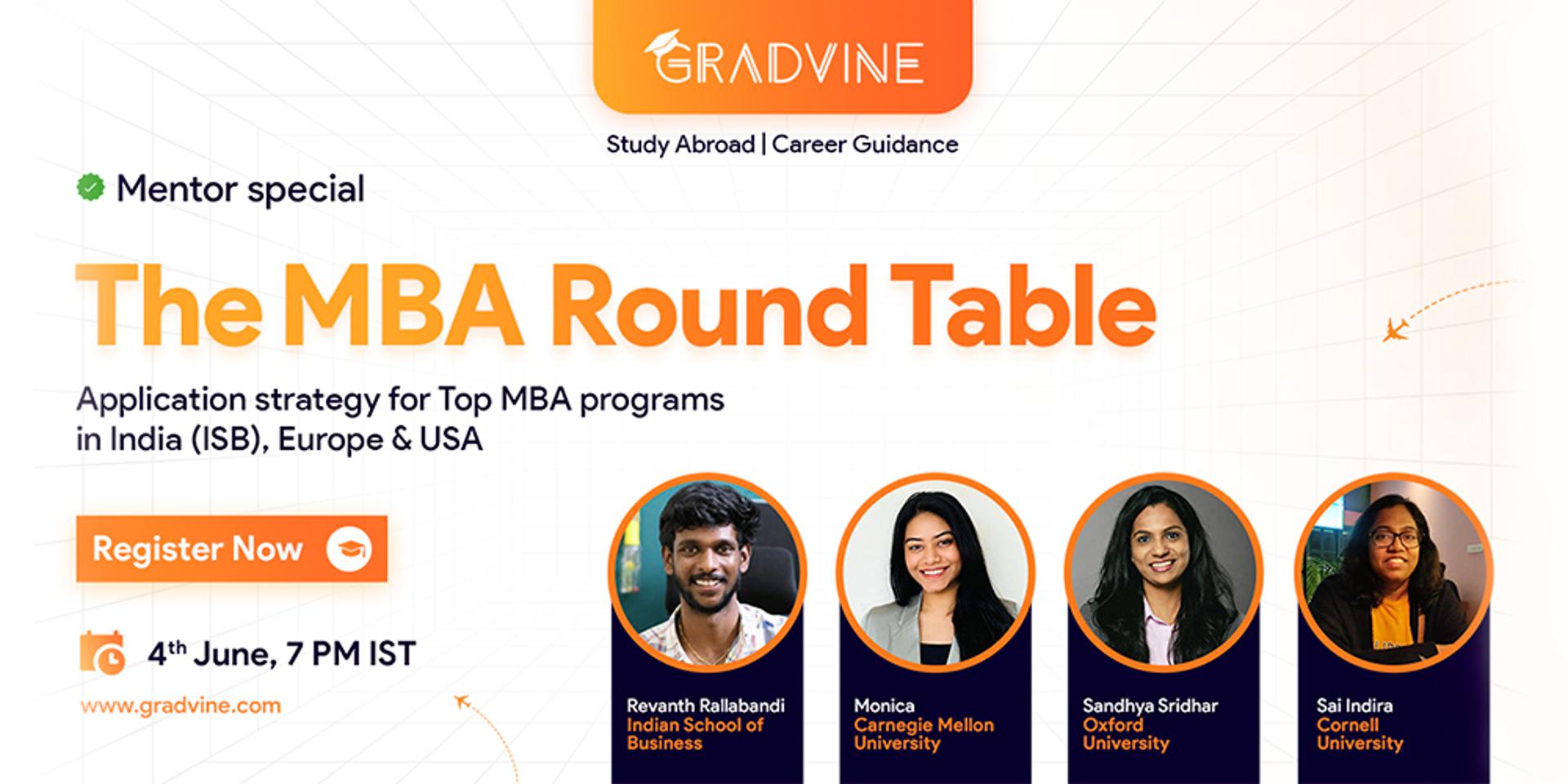 The MBA Round Table · Zoom · Luma