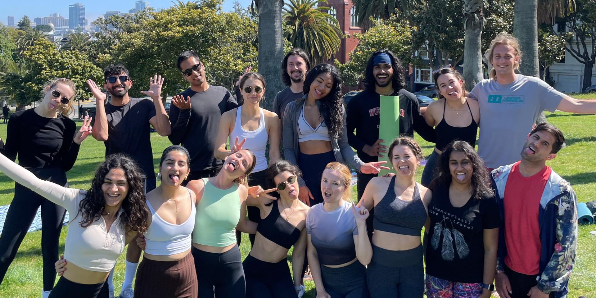 Cover Image for Outdoor Yoga + New Friends!