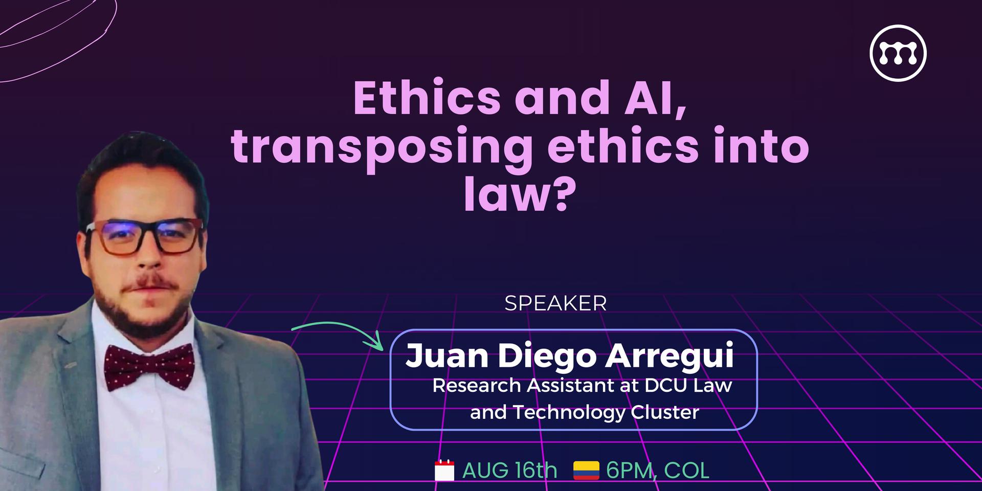 Cover Image for Ethics and AI, transposing ethics into law?