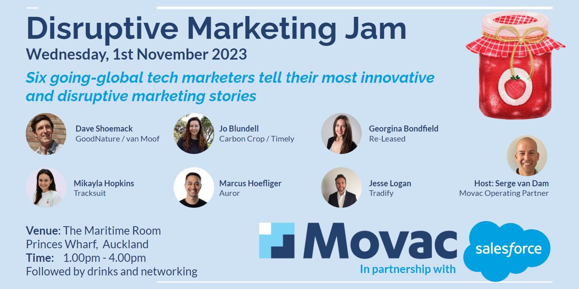 Cover Image for Movac Disruptive Marketing Jam
