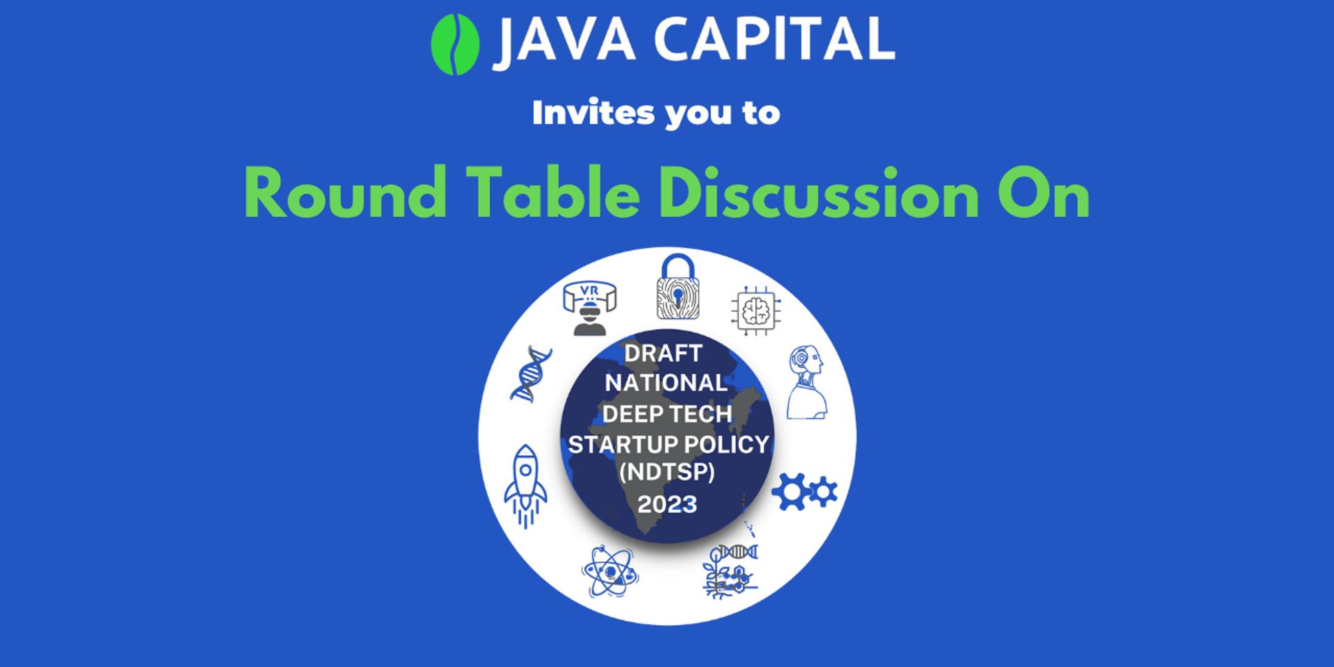 Cover Image for National DeepTech Startup Policy Round Table Discussion