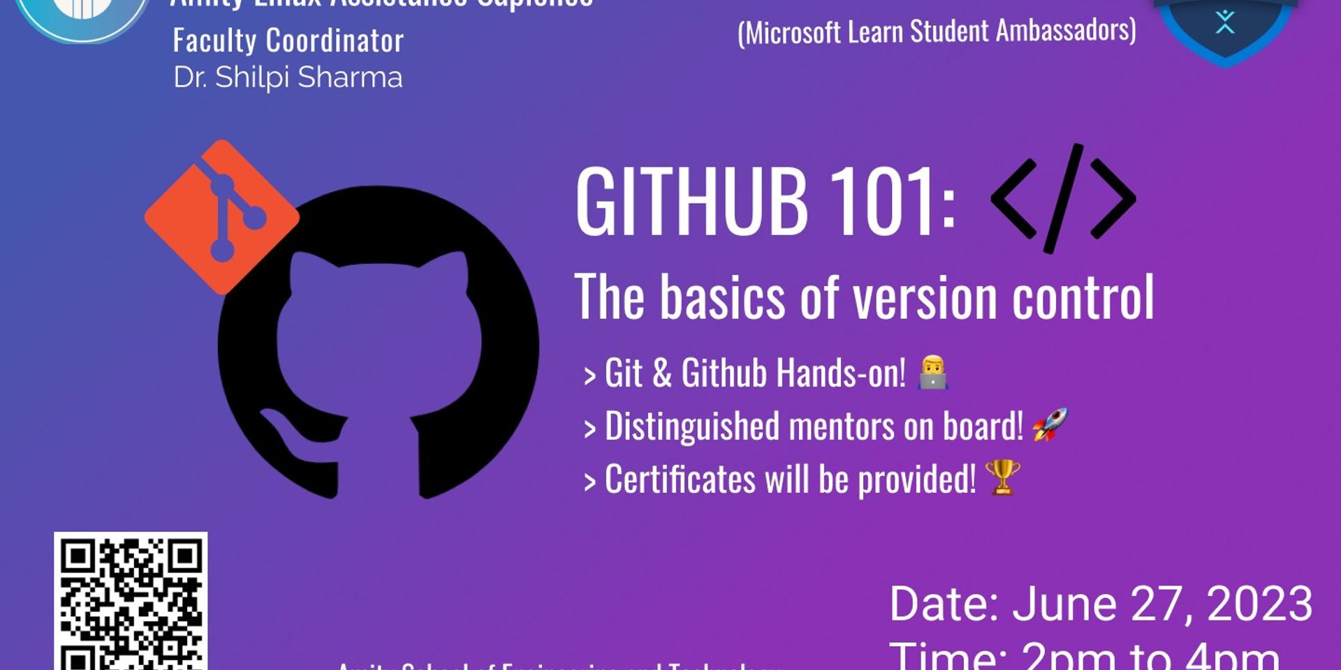 Intro to GitHub feat. Microsoft Learn · Luma