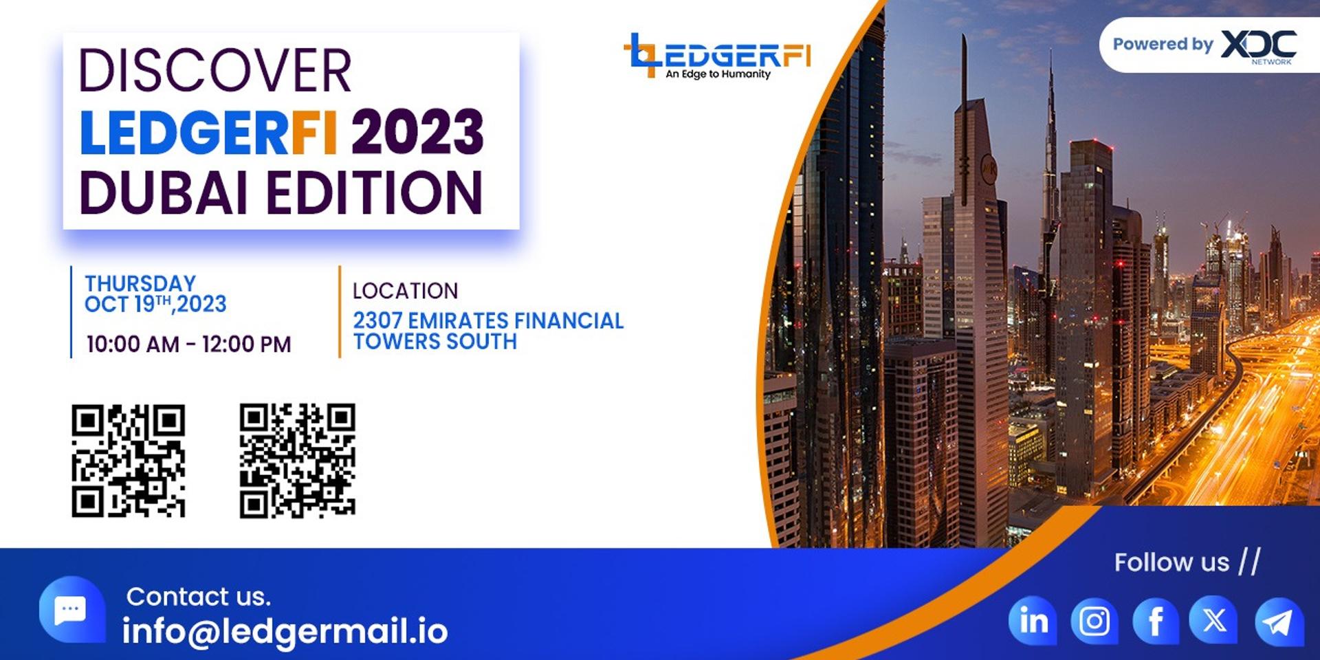 Cover Image for Discover LedgerFi 2023: DUBAI Edition