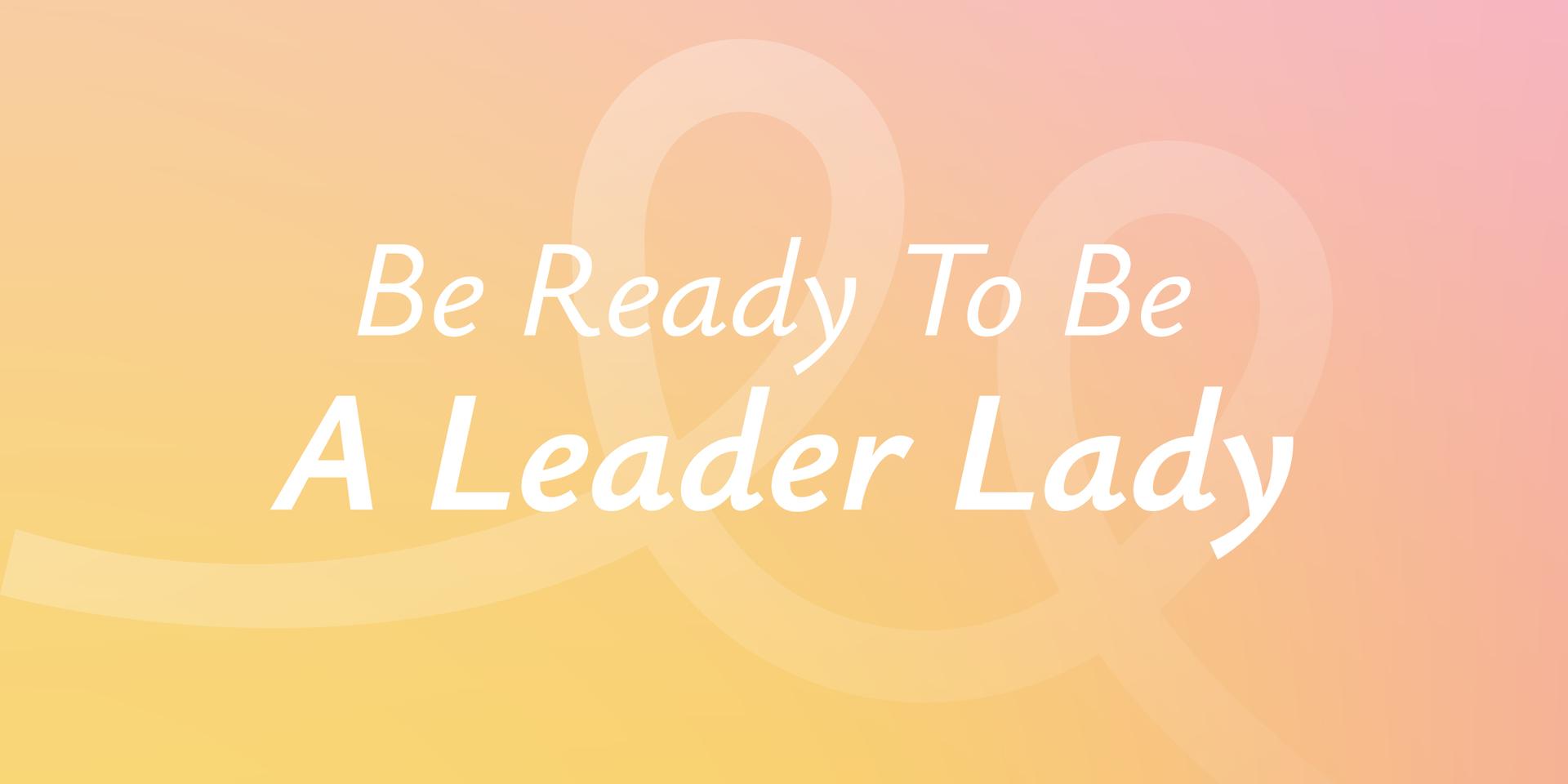 Cover Image for Leader Lady