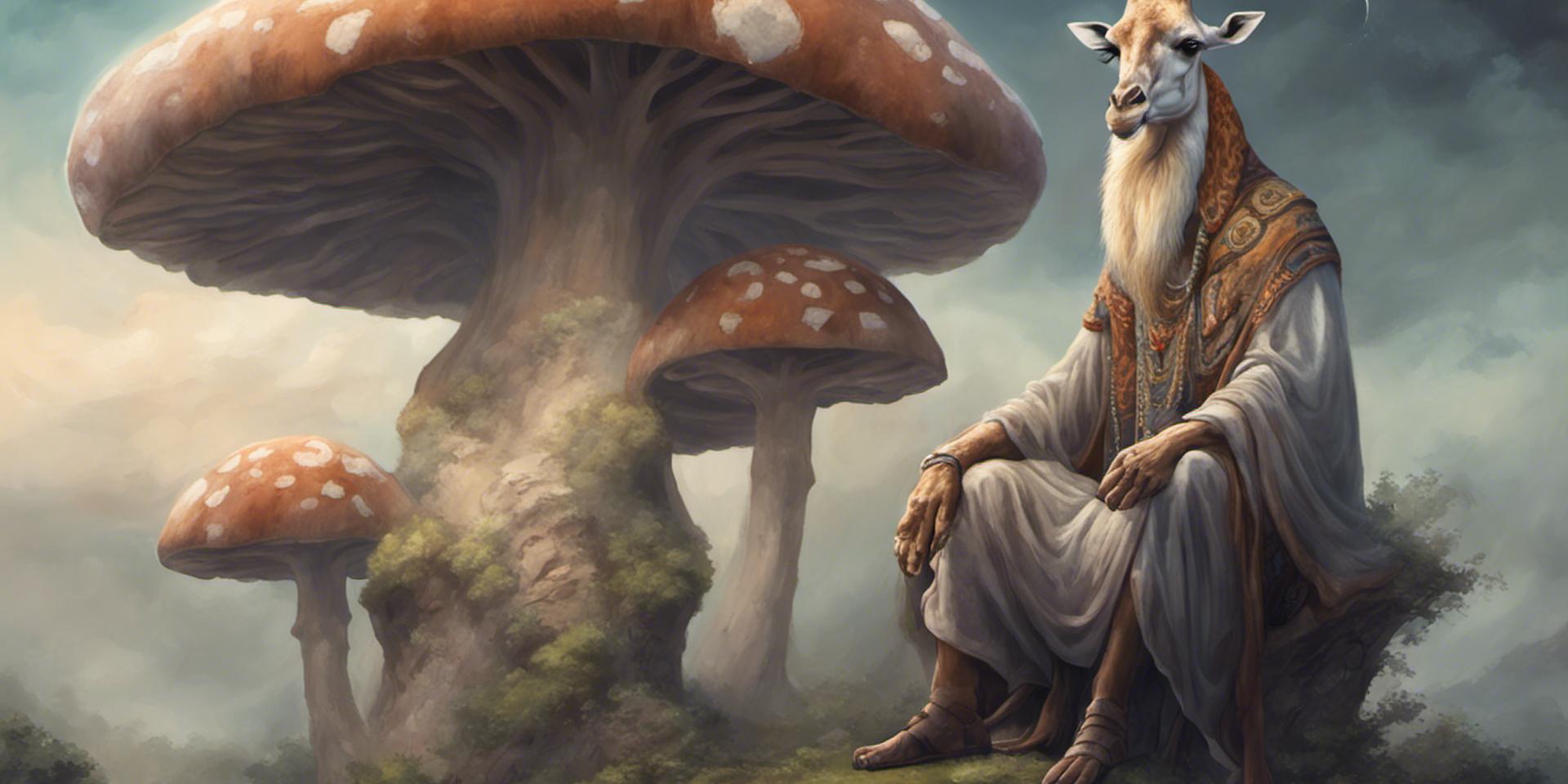 Cover Image for Meditating on Mushrooms (Giraffe-only)