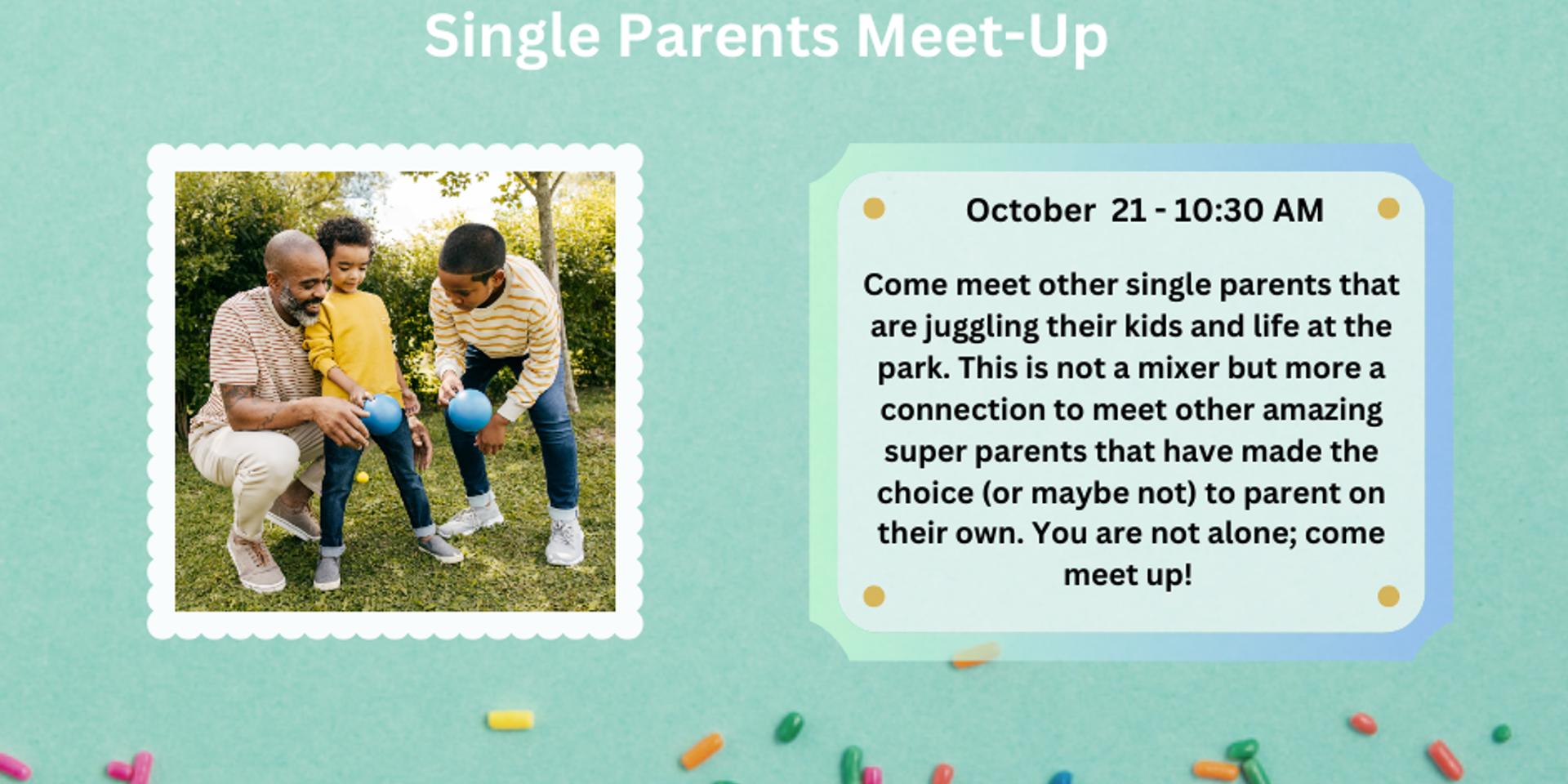 Foto de portada de Single Parents Meet-Up