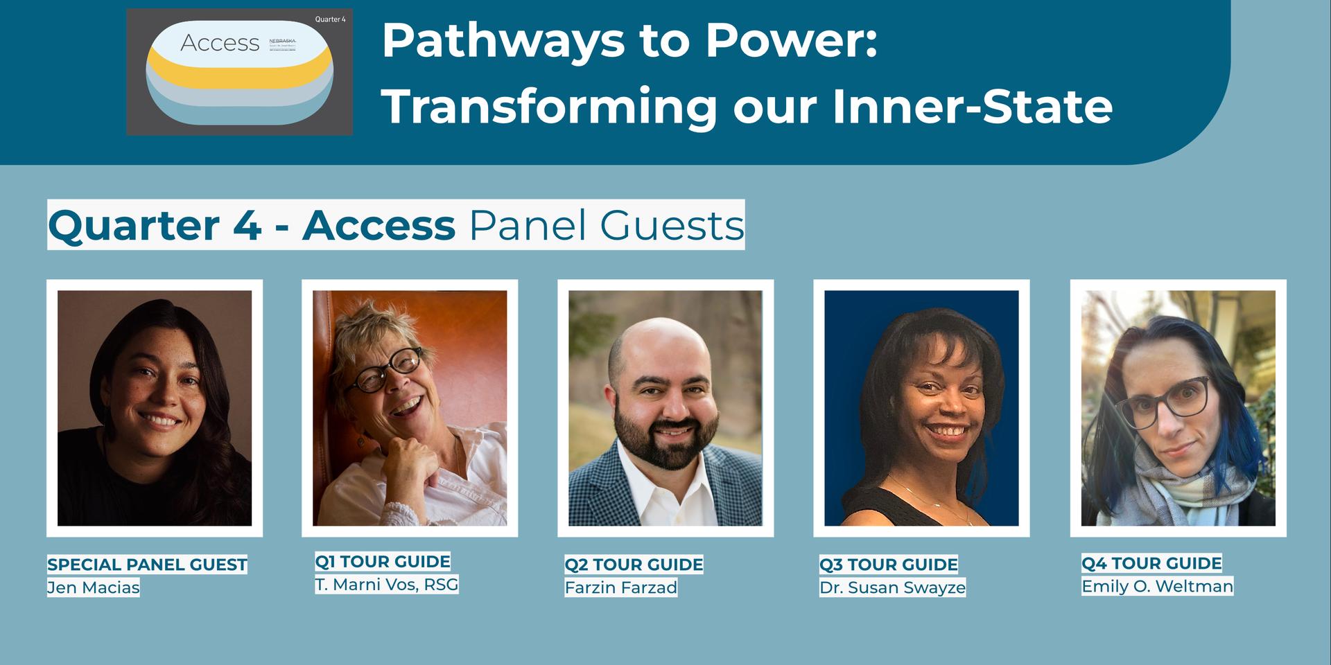 Pathways to Power: Q4 Panel Discussion - ACCESS · Zoom · Luma