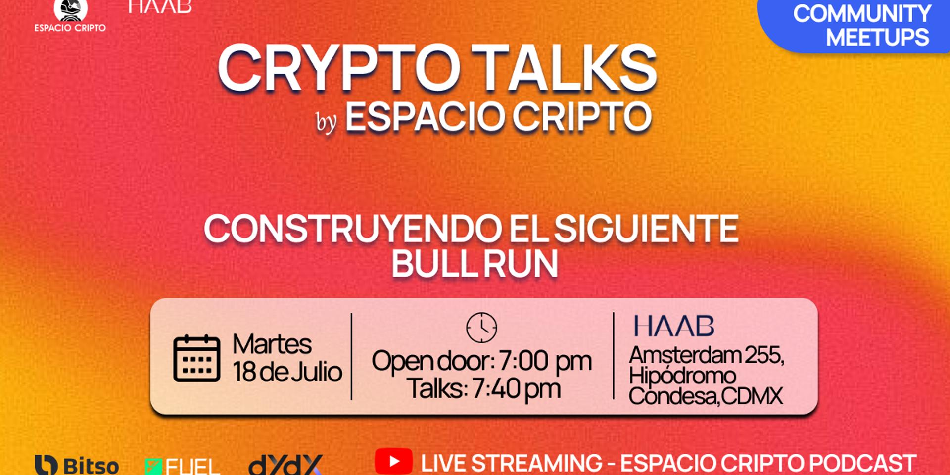 Cover Image for 👩‍🚀Espacio Cripto - Construyendo el siguiente Bull Run