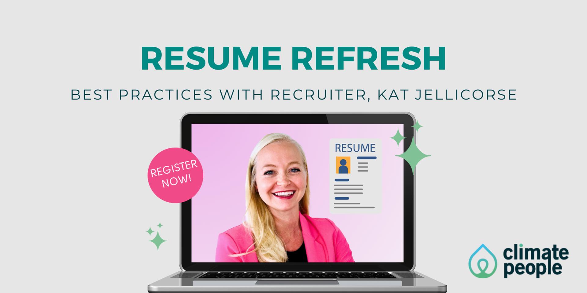 Cover Image for Resume Refresh