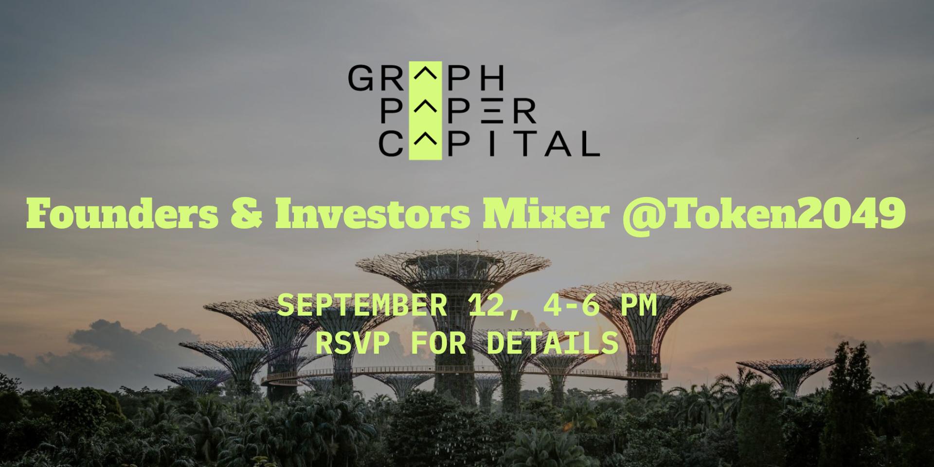 Cover Image for GPC Founders & Investors Mixer @ Token2049