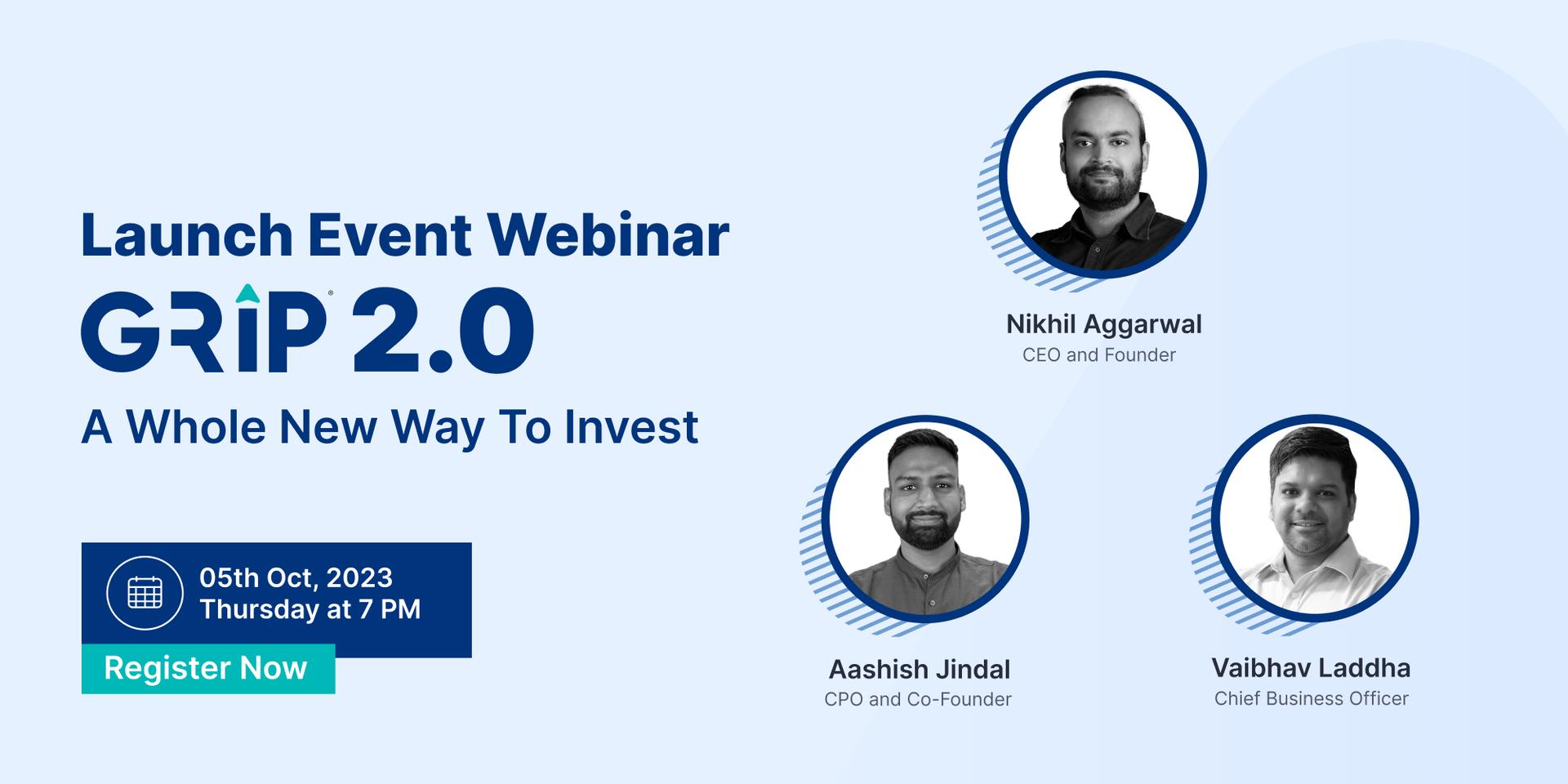 Cover Image for Grip 2.0 Launch | A Whole New Way To Invest