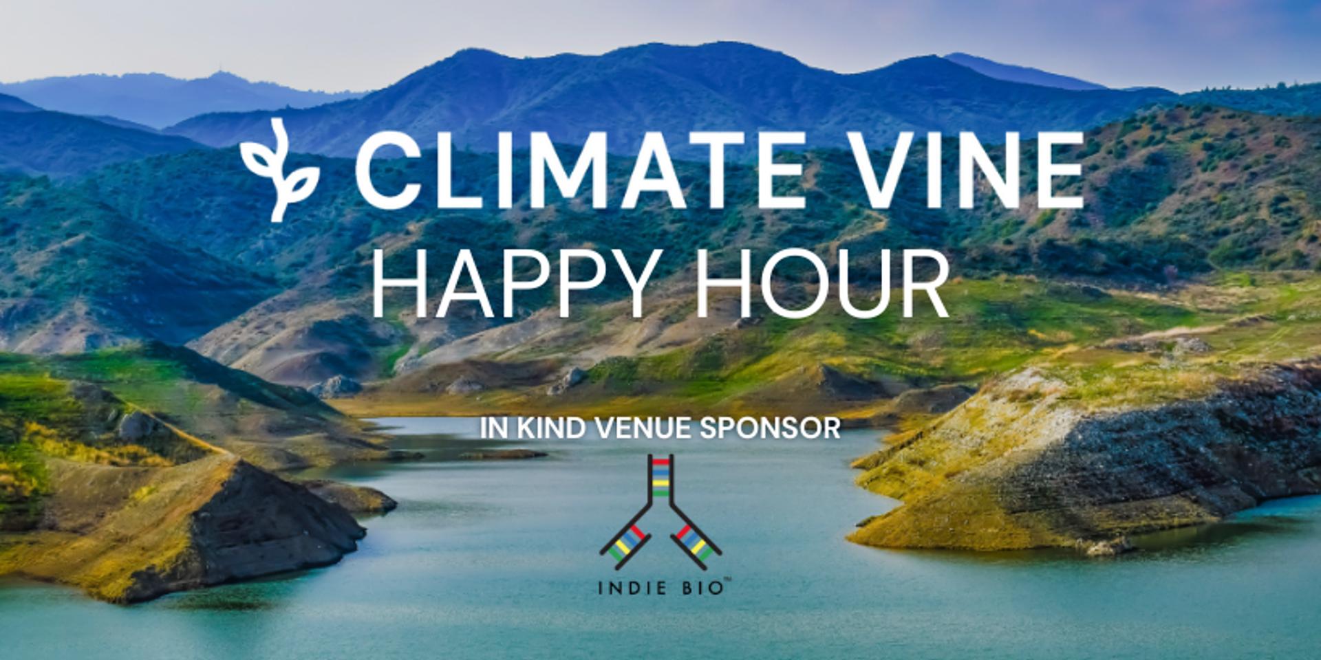 Cover Image for Climate Vine (Early) Happy Hour