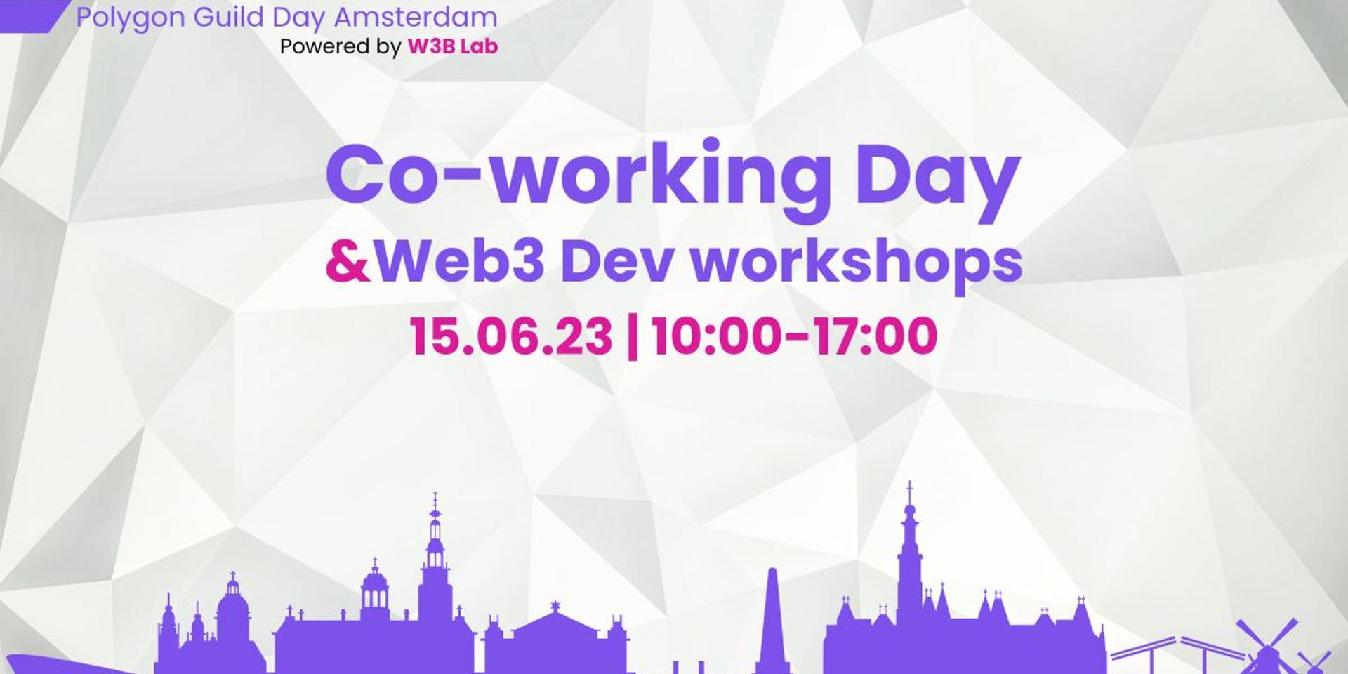Cover Image for 👩‍💻 Web3 Co-working Day & Dev Workshop | Polygon Guild x W3B Lab