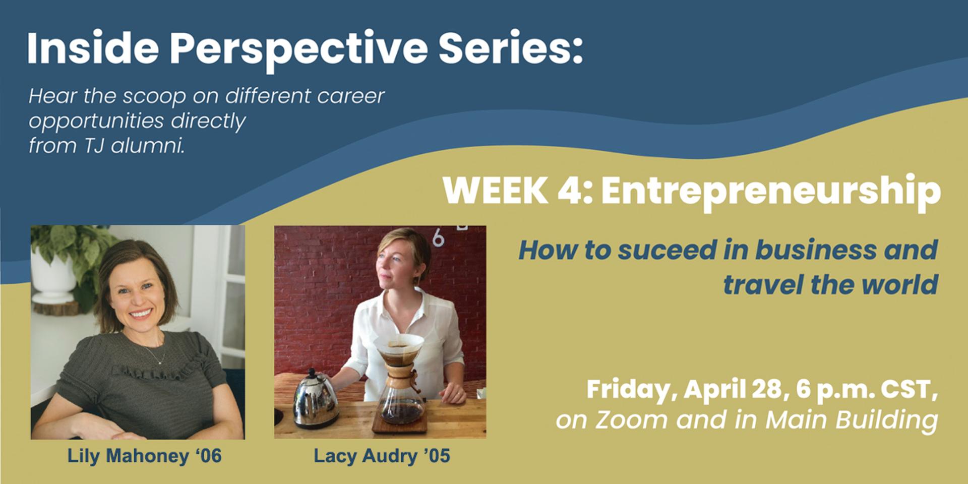 Cover Image for TJ Alumni Panel Series- Entrepreneurship