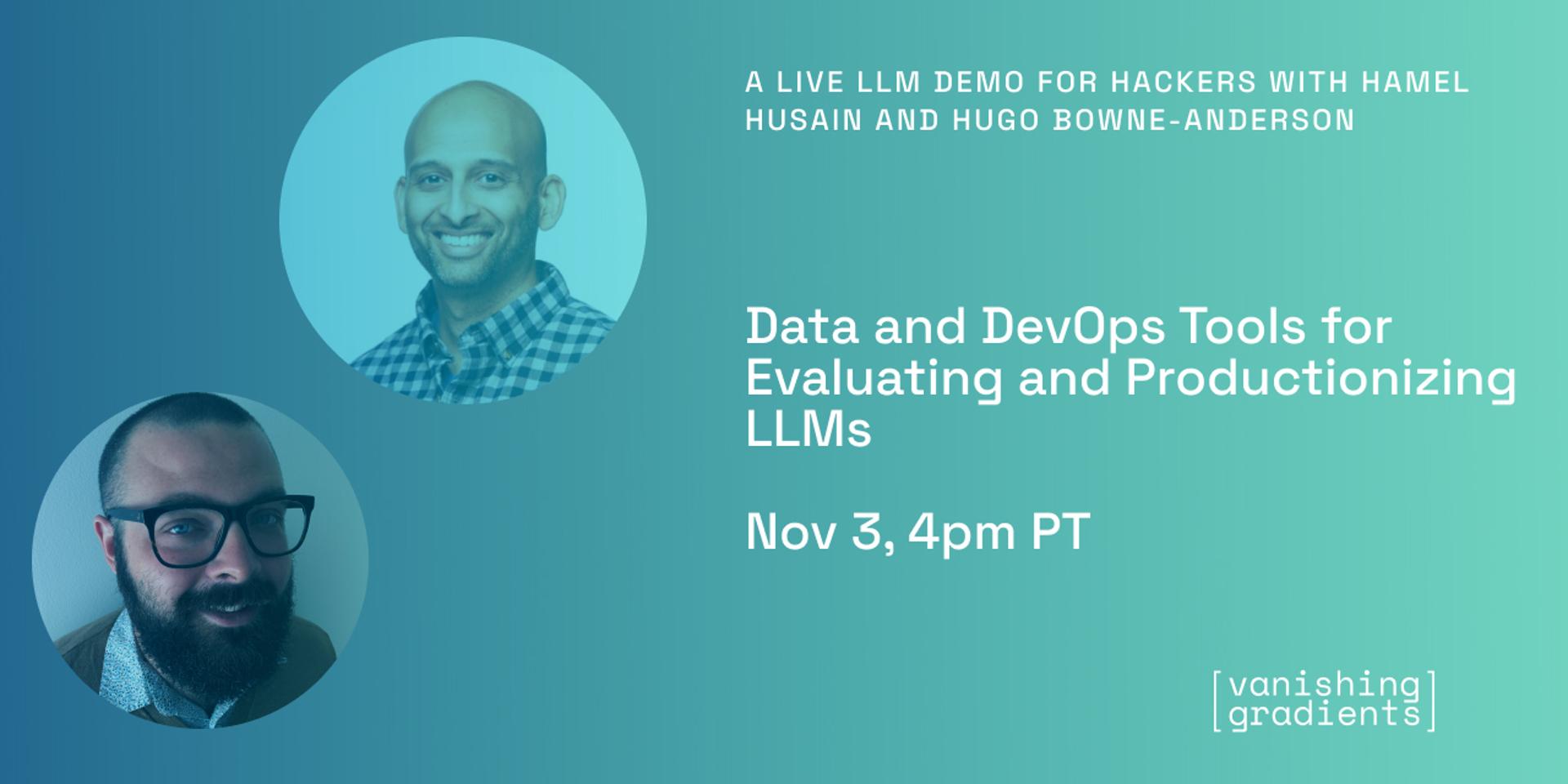 Cover Image for Data and DevOps Tools for Evaluating and Productionizing LLMs