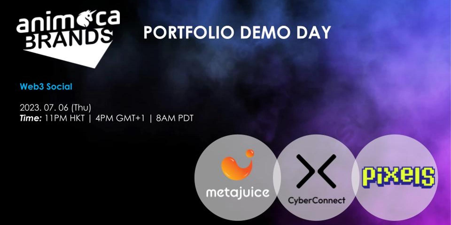 Cover Image for Animoca Brands Portfolio Demo Day - Web3 Social