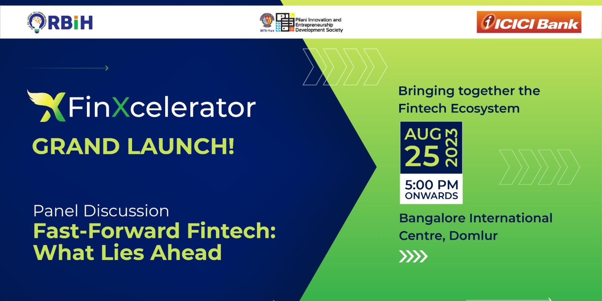 Cover Image for FinXcelerator Launch Day: Panel Discussion + Networking Dinner