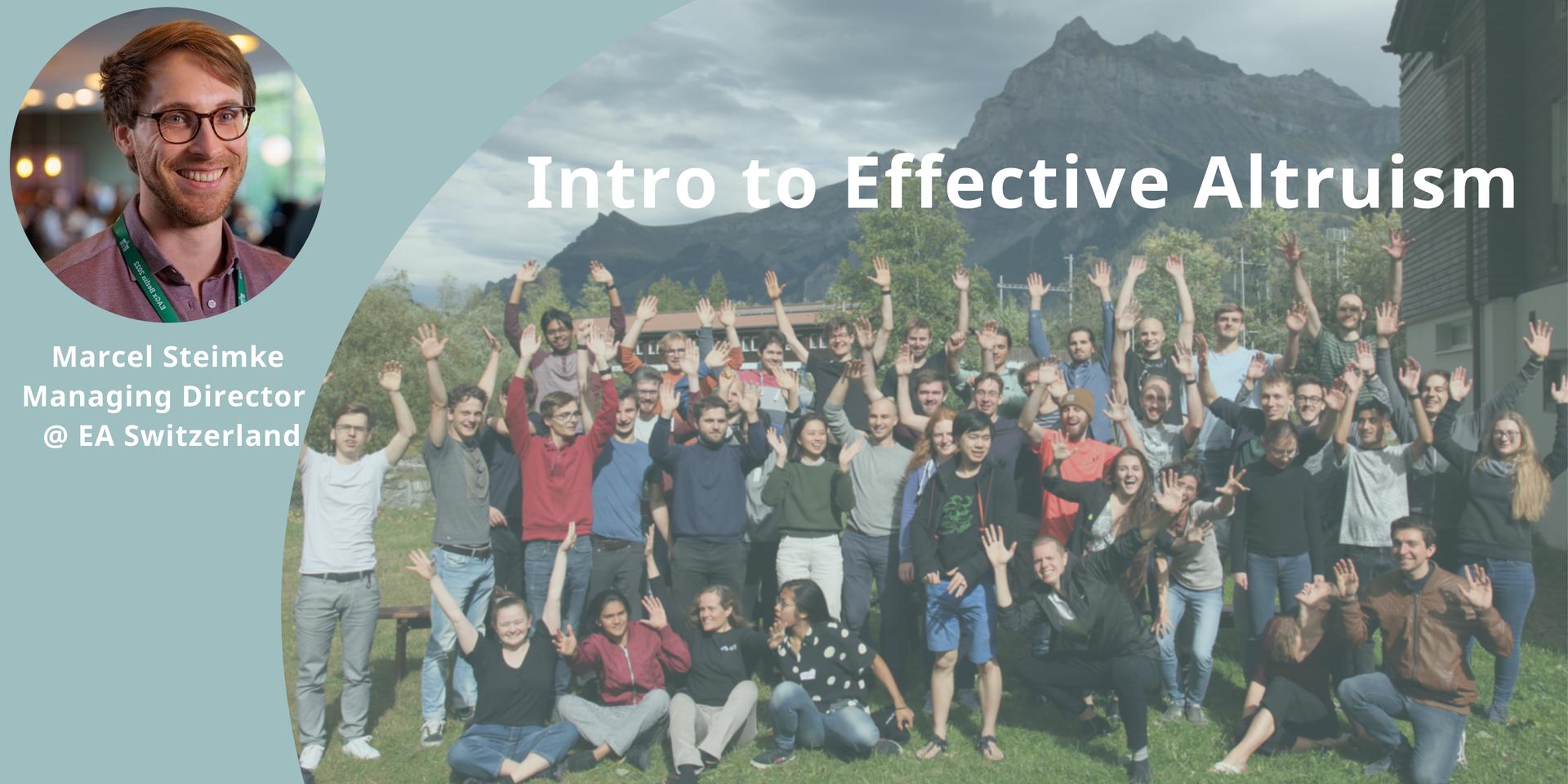 Cover Image for 💡 Intro to Effective Altruism - EA Switzerland