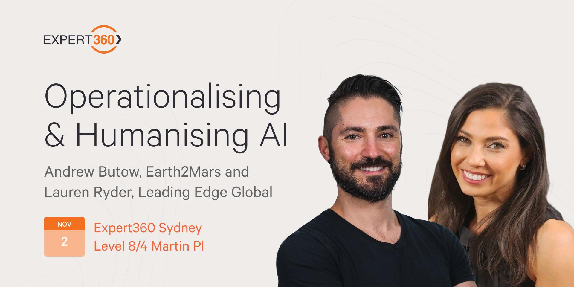 Cover Image for Operationalising and Humanising AI