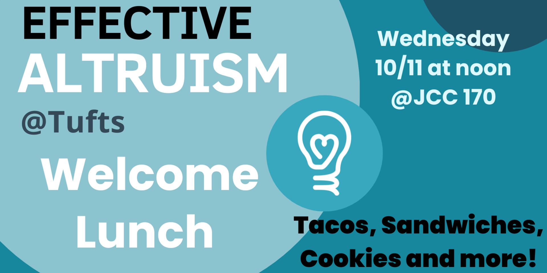 Cover Image for Tufts EA Welcome Lunch
