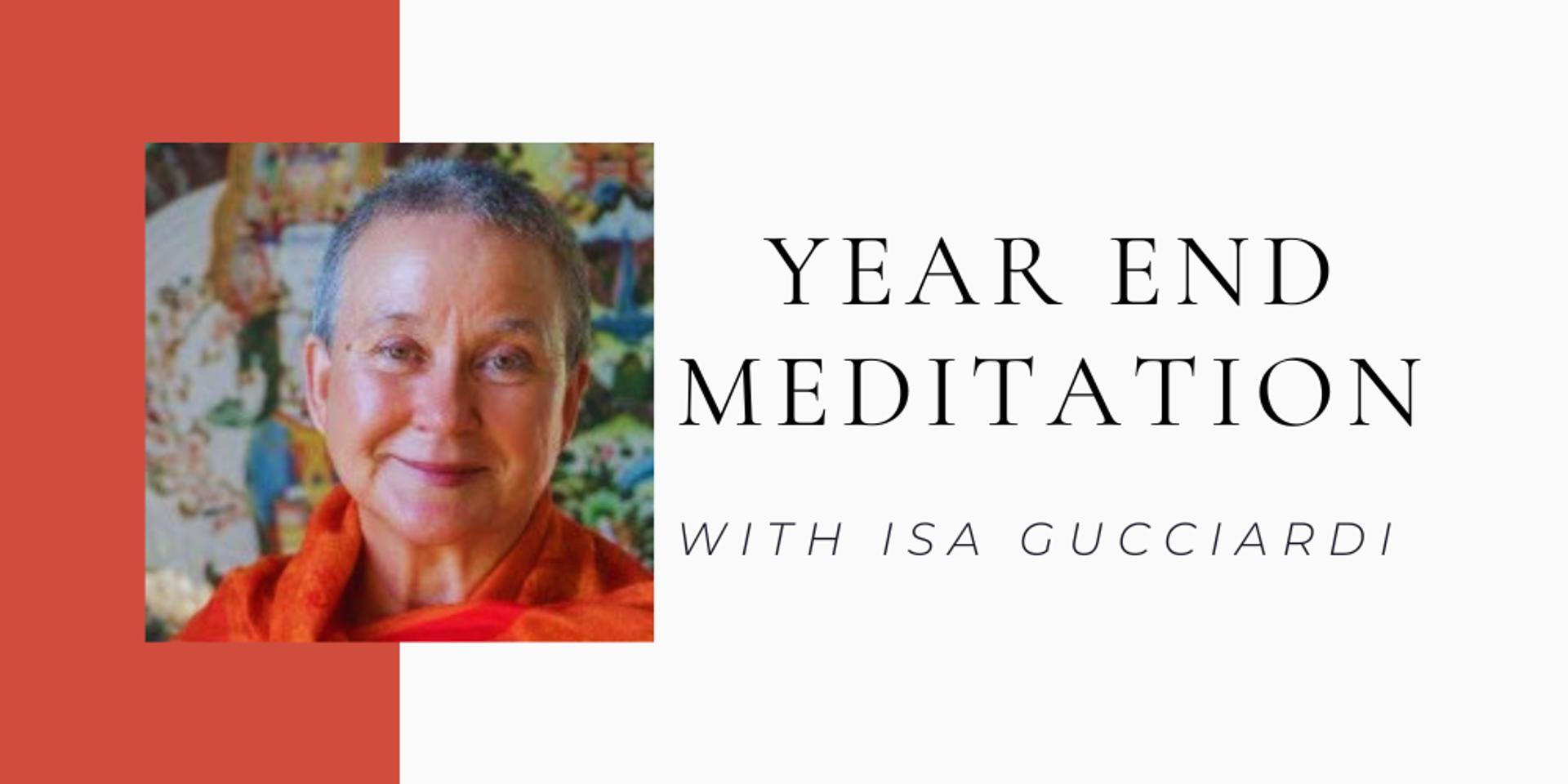 Cover Image for Year End Meditation with Isa Gucciardi