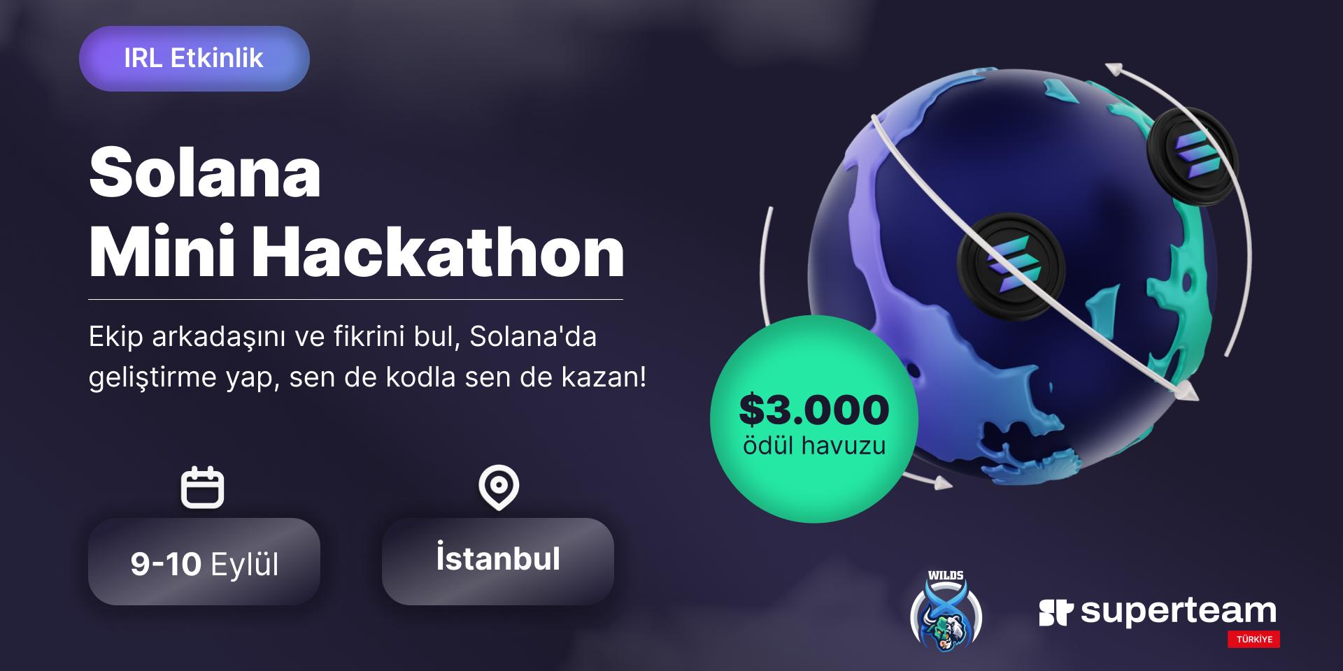 Cover Image for Solana Mini Hackathon 🚀