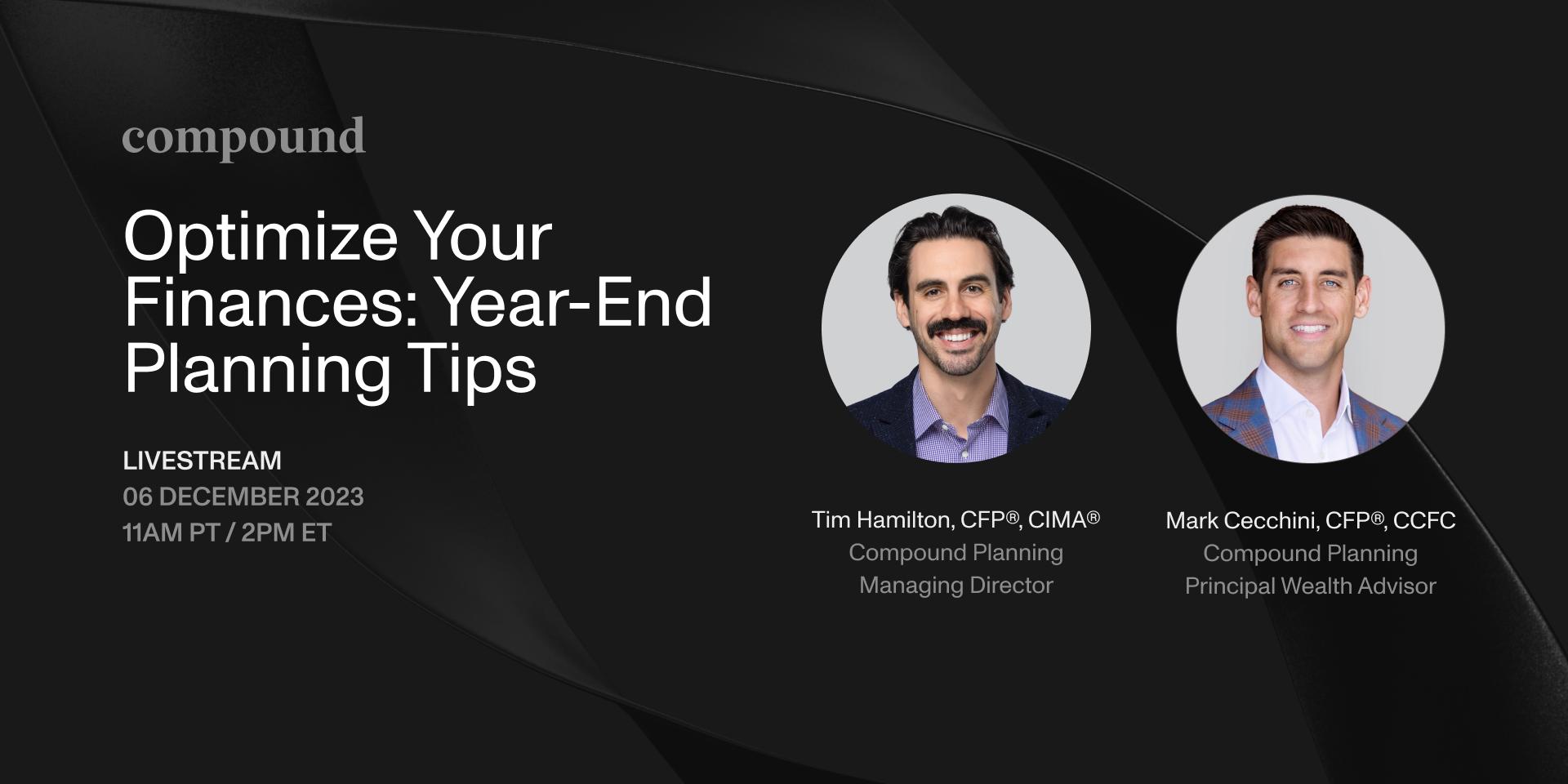 Cover Image for Optimize Your Finances: Year-End Planning Tips