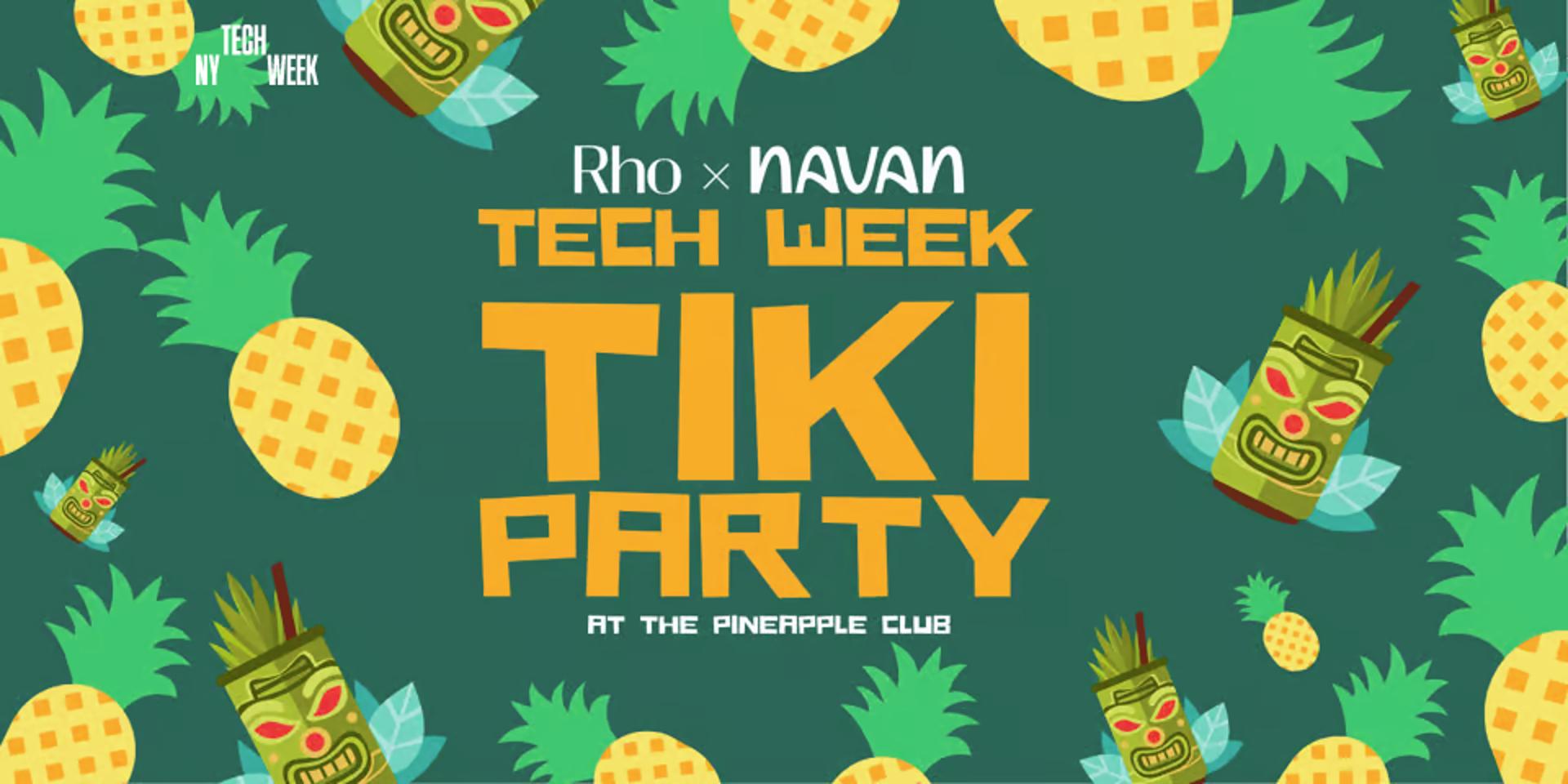 Cover Image for Rho x Navan: NY #TechWeek Tiki Party